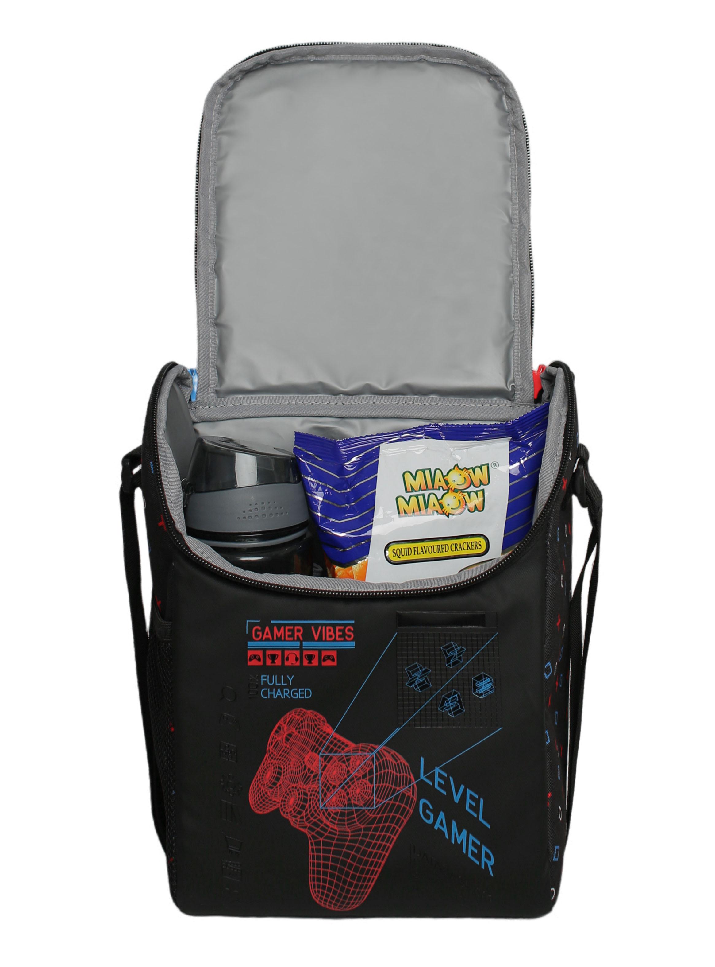 Lonchera Fresh infantil Gamer Negro-4