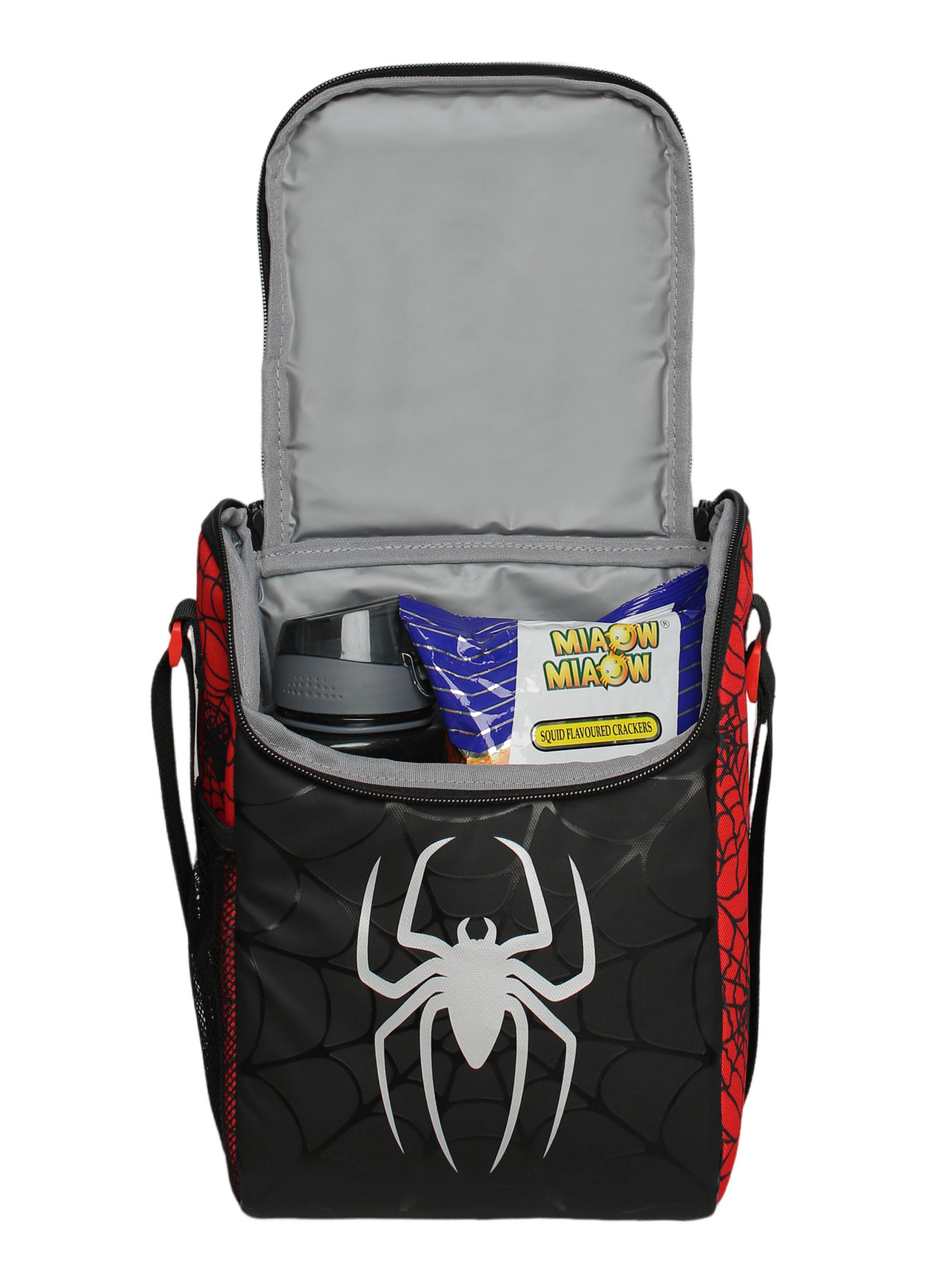 Lonchera Fresh infantil Araña Negro-4