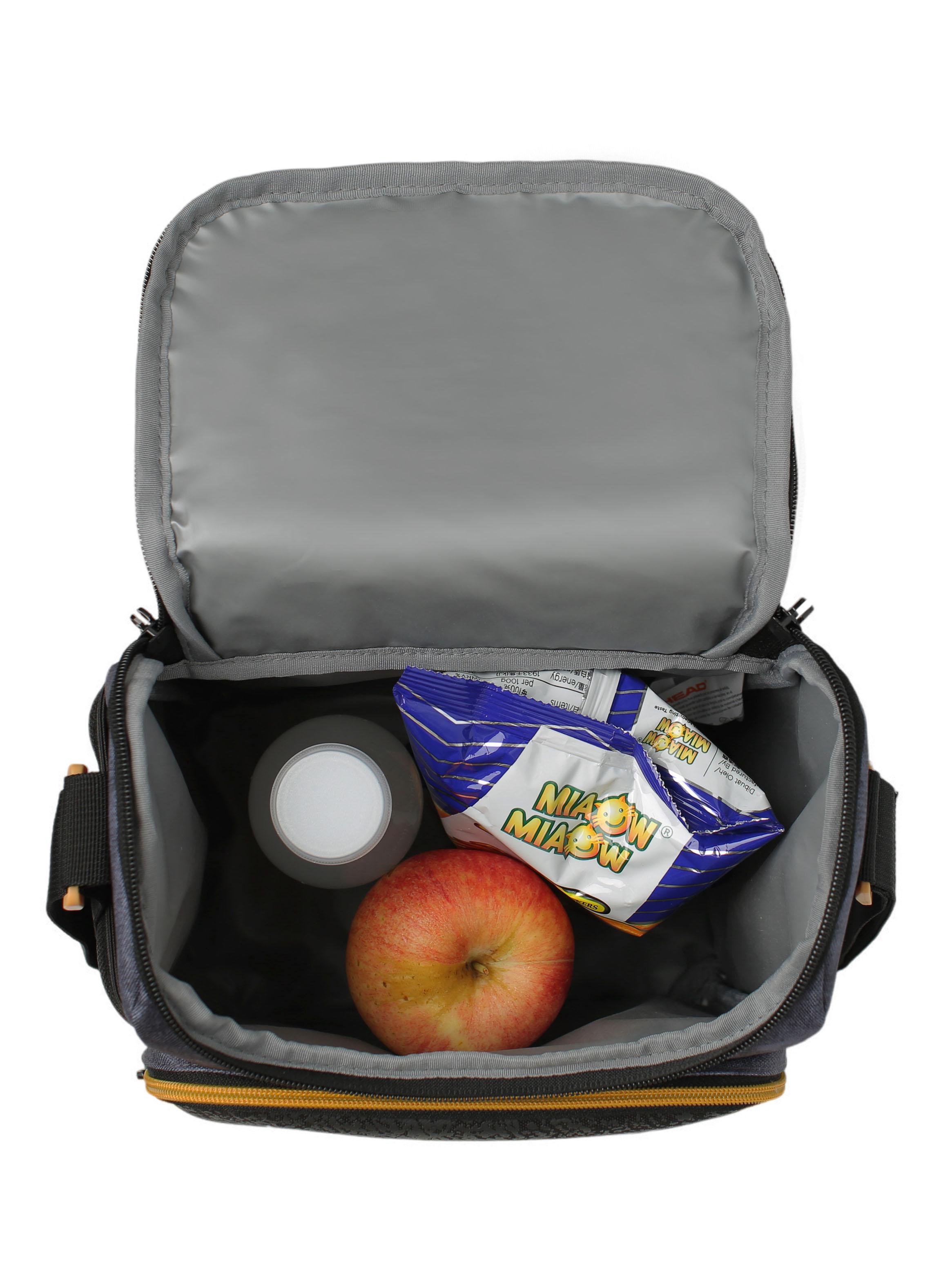 Lonchera Snack Infantil T-Rex Stone Negro-4