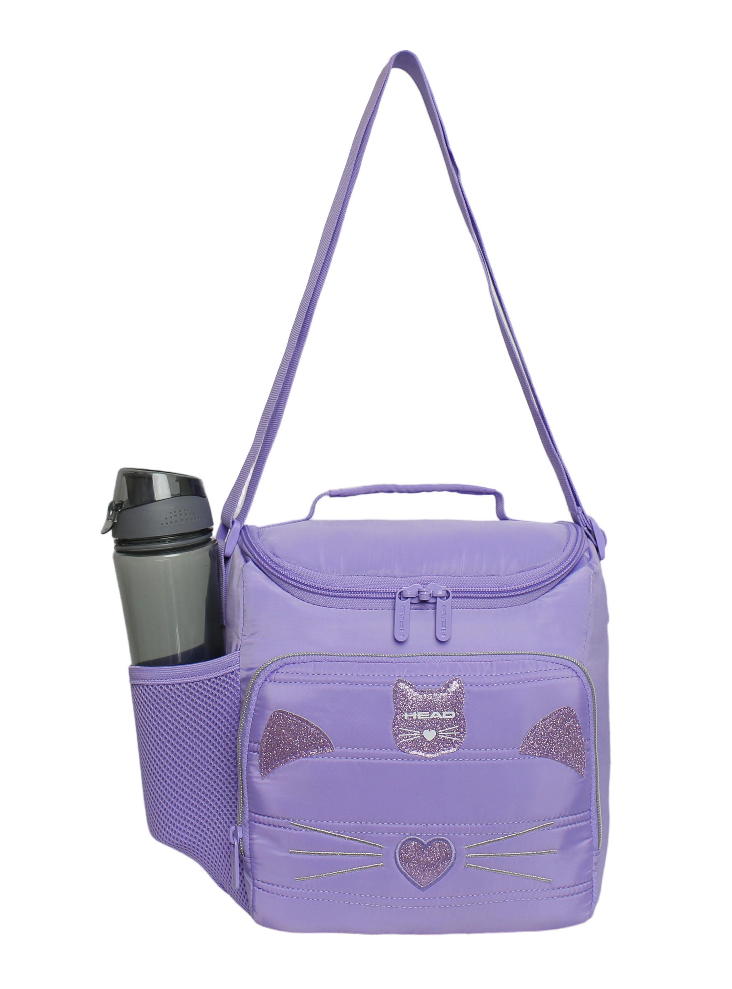 Lonchera Snack Infantil Cat Quilt Lila-3