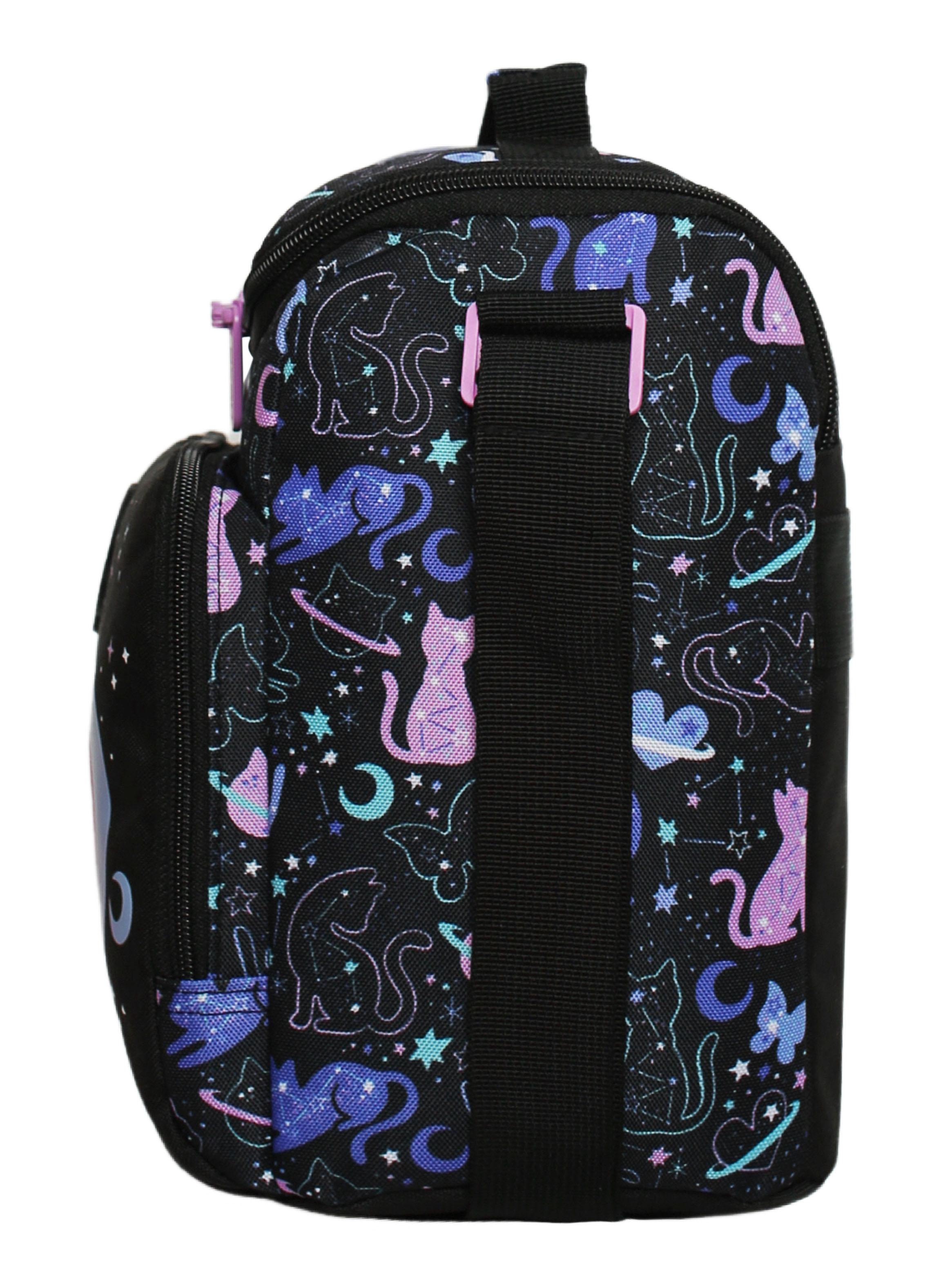 Lonchera Snack Infantil Space Cat Negro-2