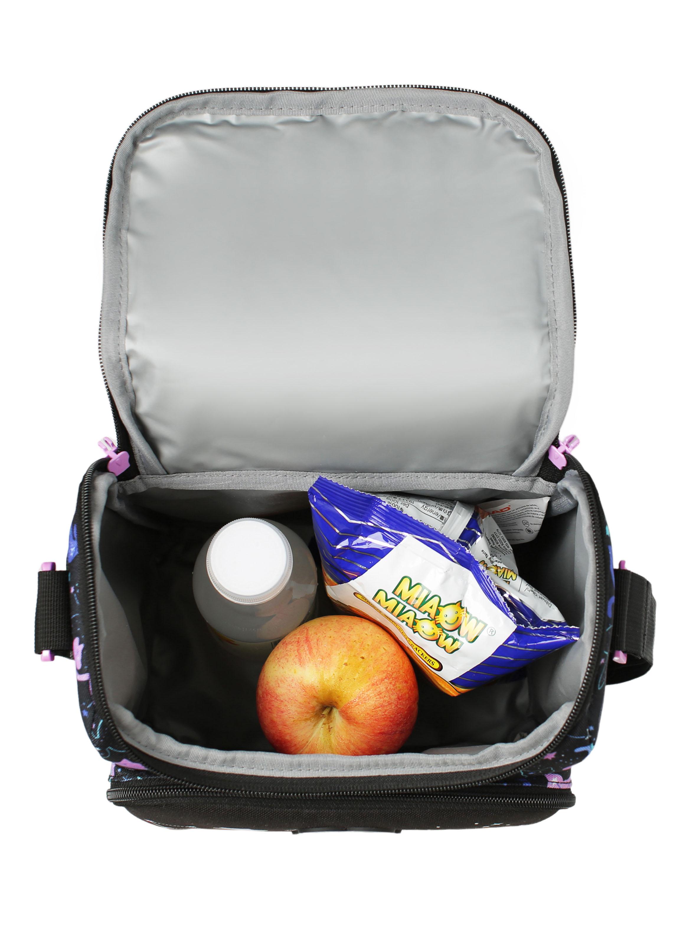 Lonchera Snack Infantil Space Cat Negro-4