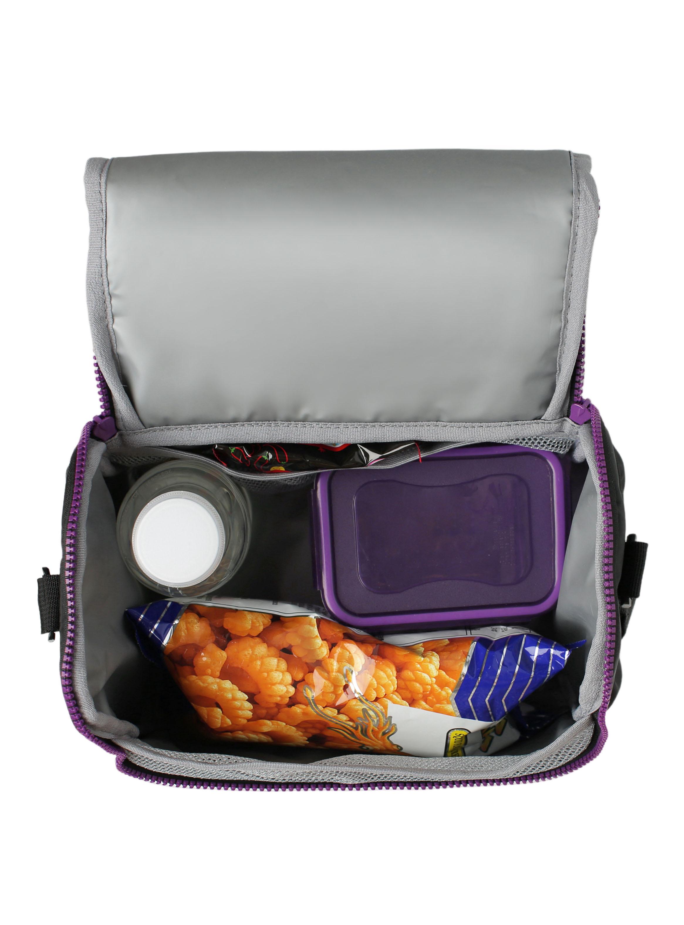 Lonchera Cartera Iceberg Glitter Negro-4