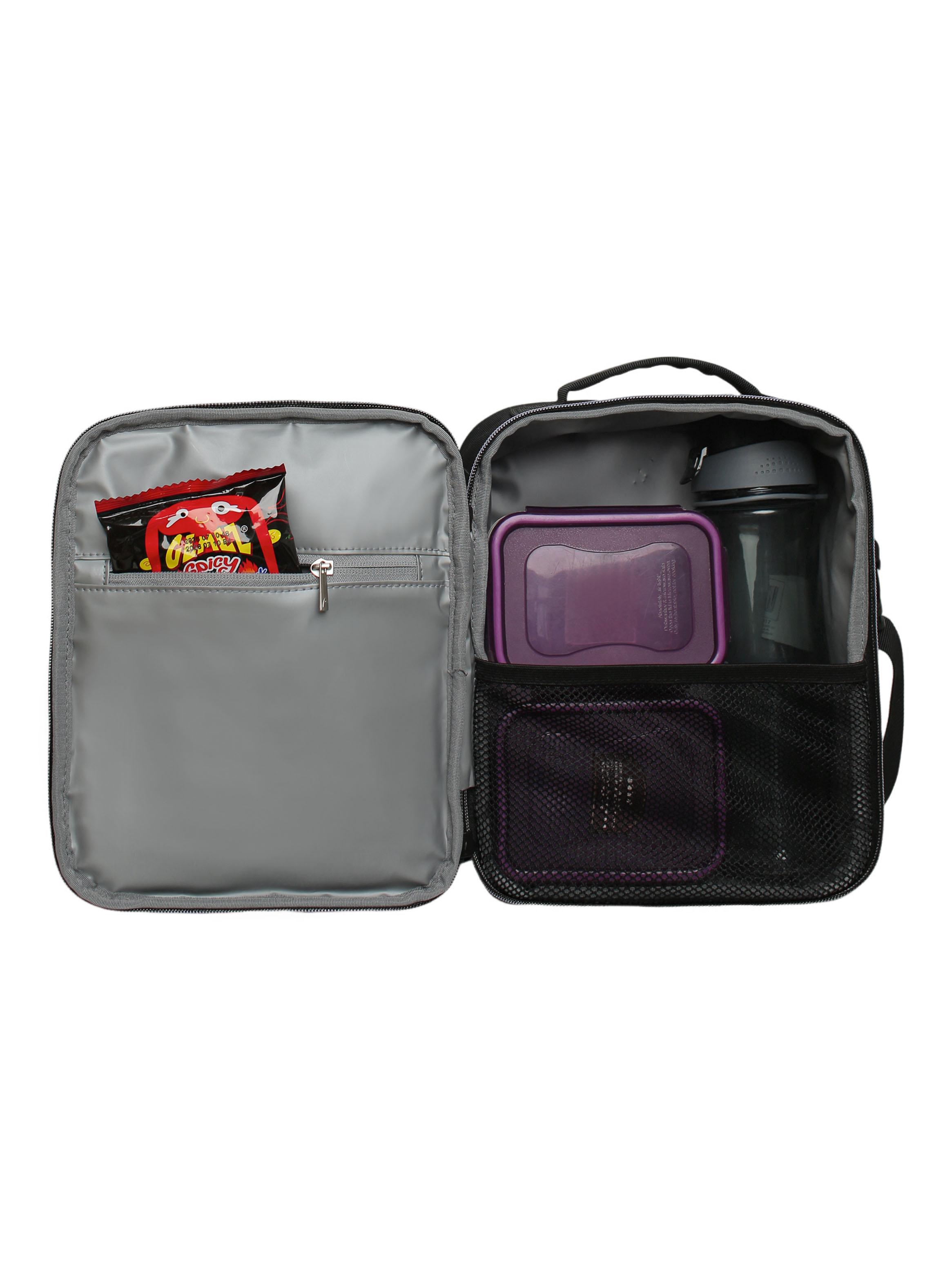 Lonchera Sherpa Negro Lila-3