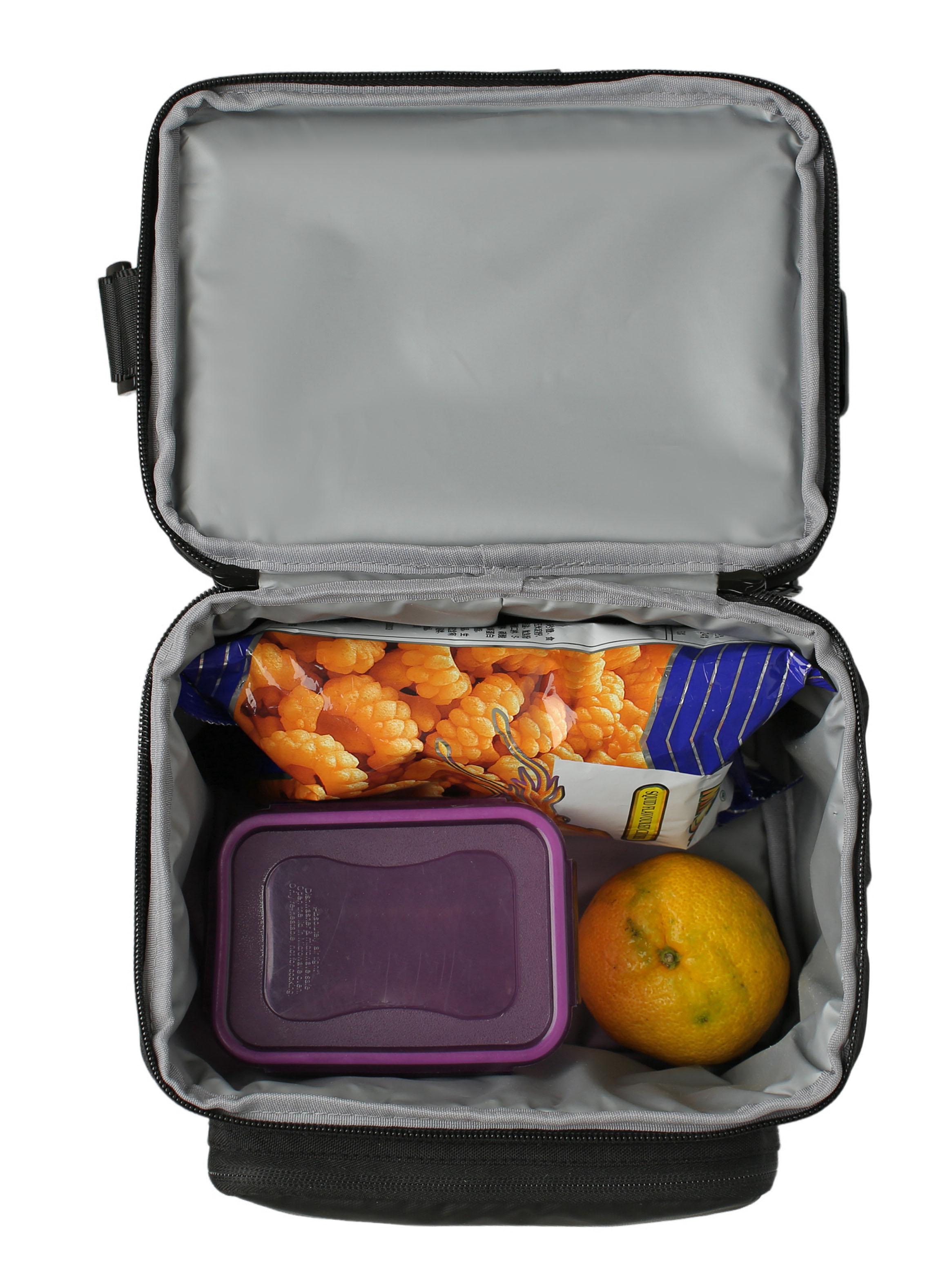 Lonchera Grande Iglú Reverse Negro-4