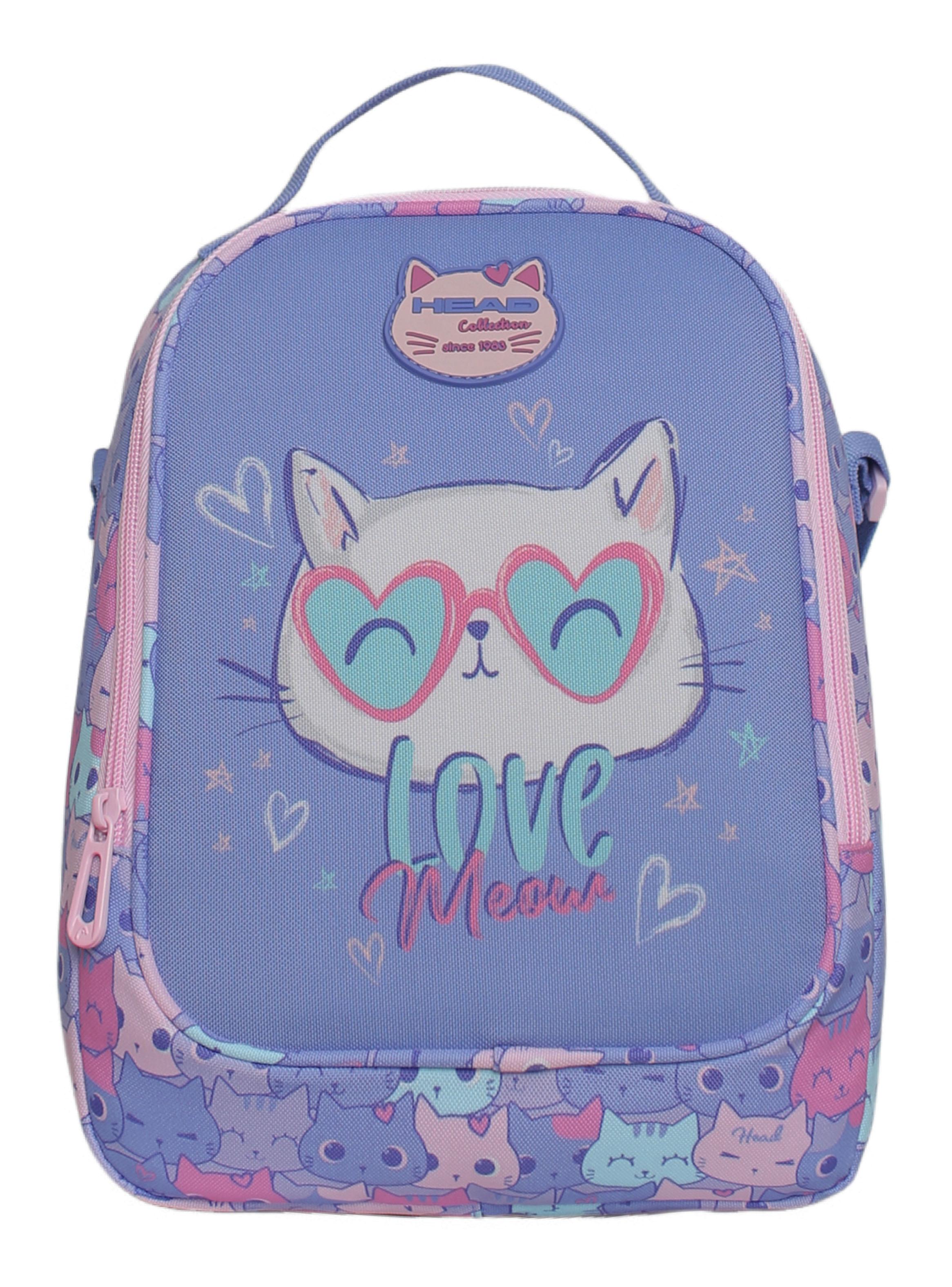Lonchera Grey Infantil Meow Lila-0