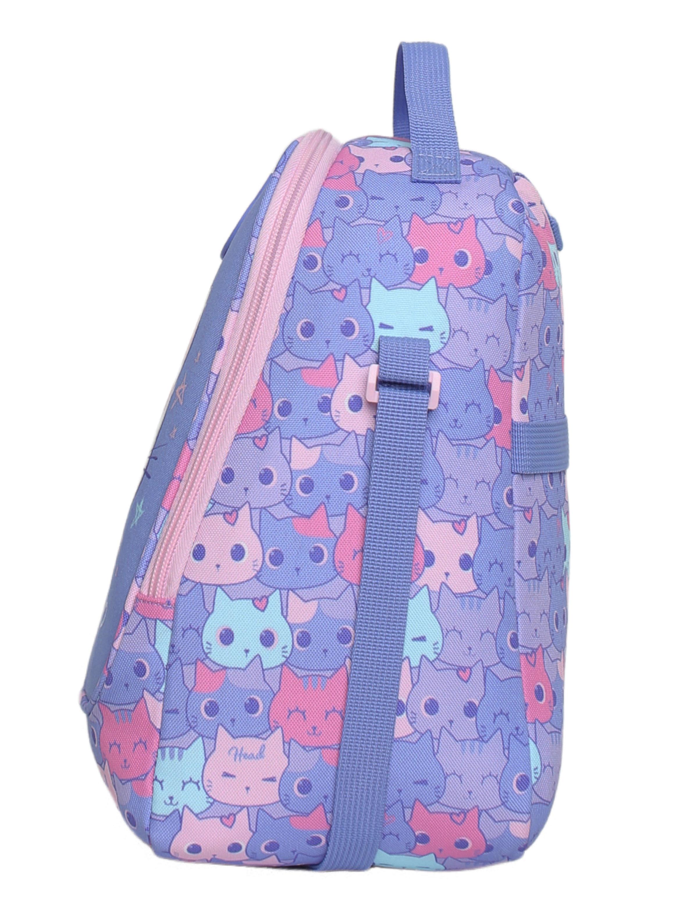 Lonchera Grey Infantil Meow Lila-3