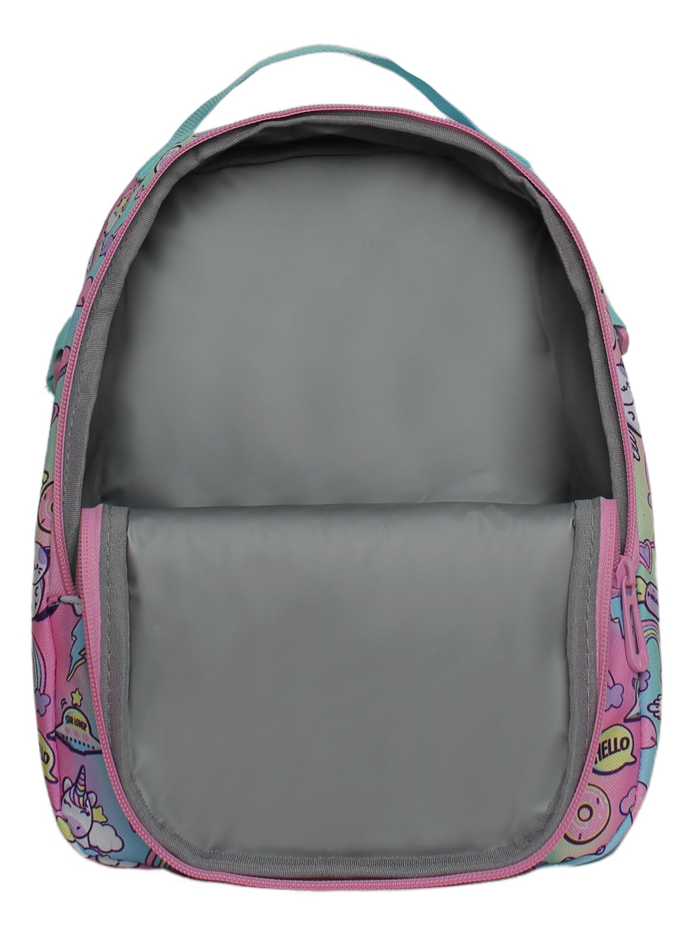 Lonchera Grey Infantil Unicornio Faded Multicolor-4