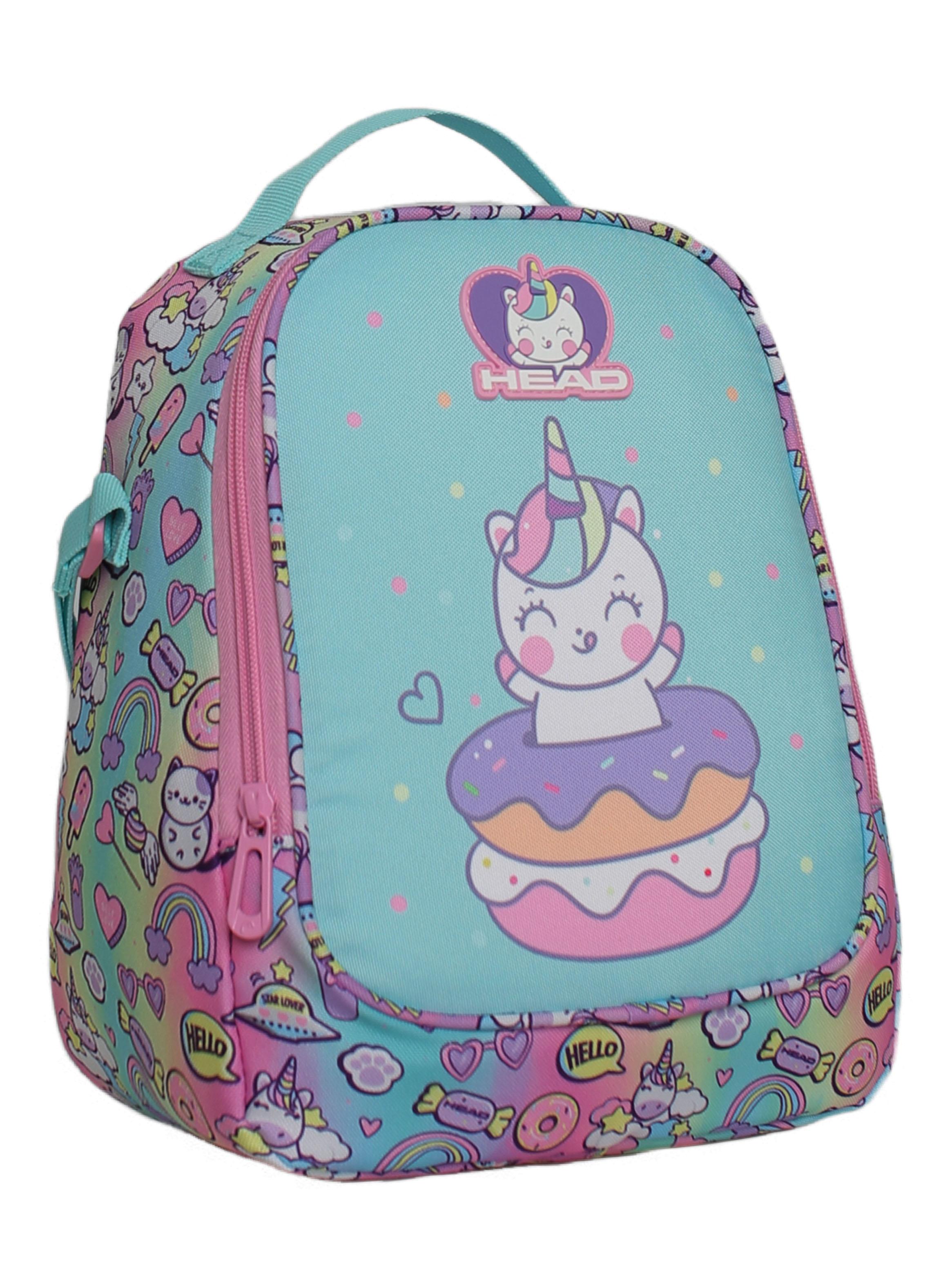 Lonchera Grey Infantil Unicornio Faded Multicolor-2