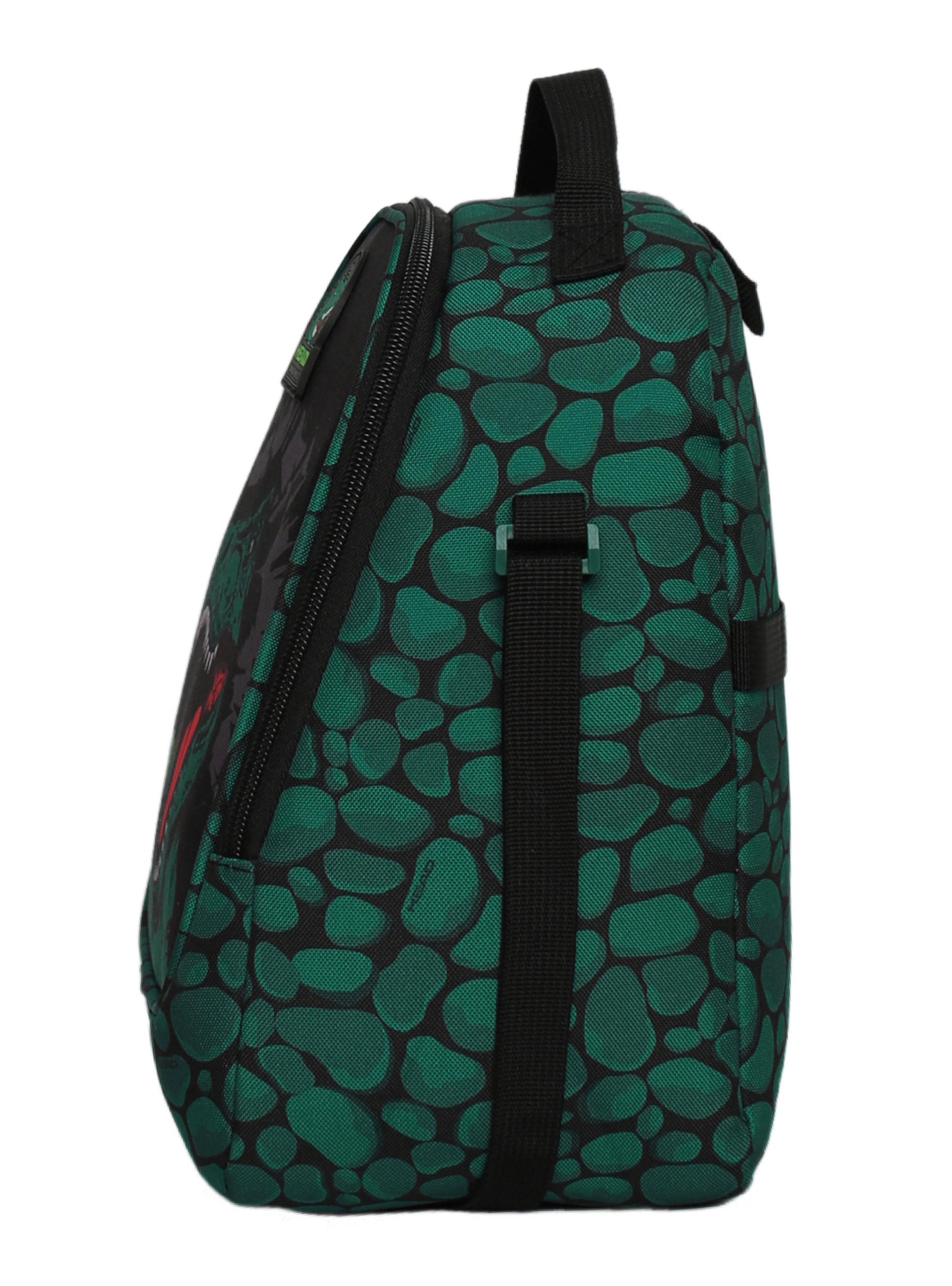 Lonchera Grey Infantil Dinosaurio Stone Verde-3