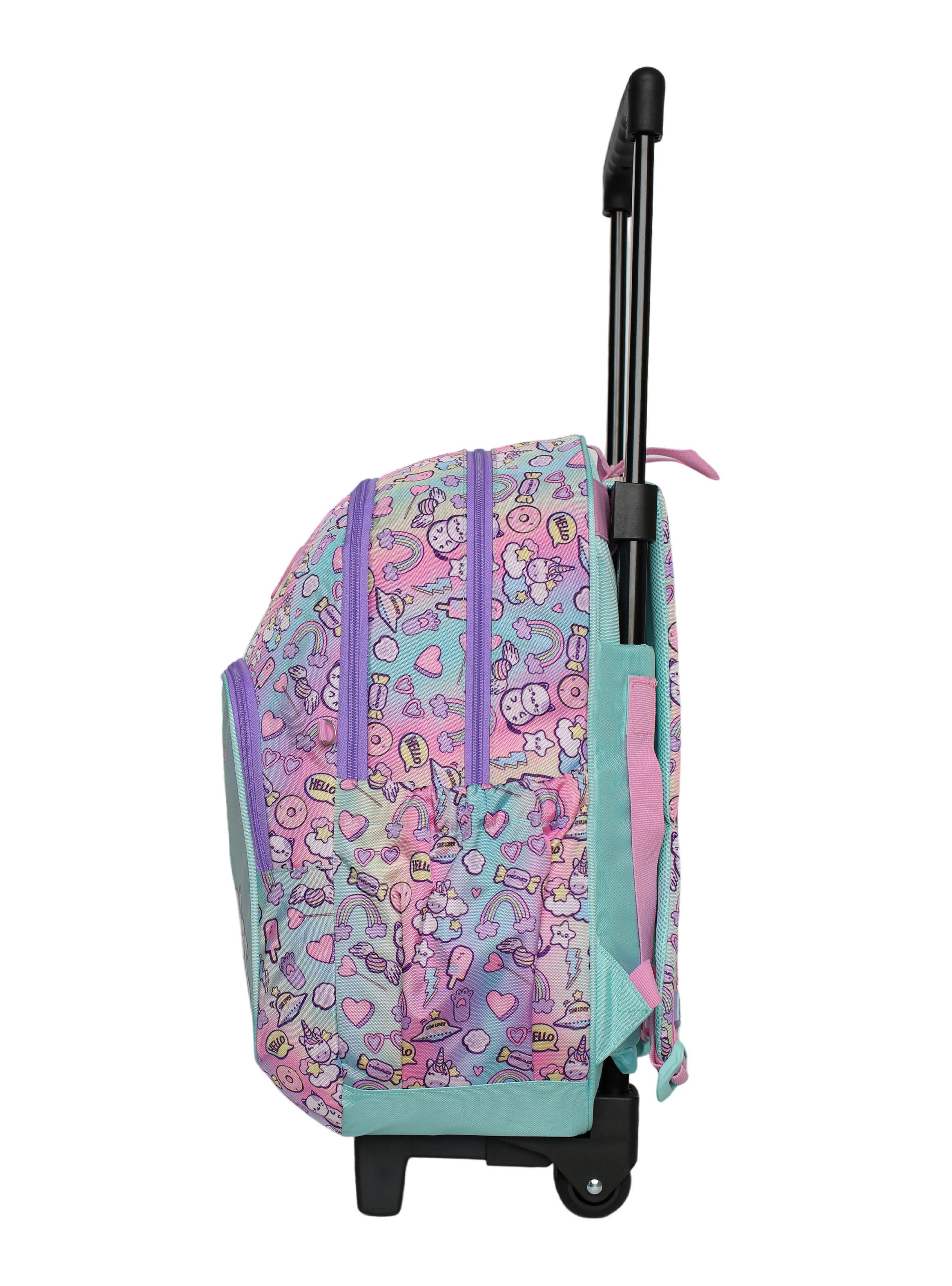 Mochila con Ruedas Infantil Chips Friends Faded-3