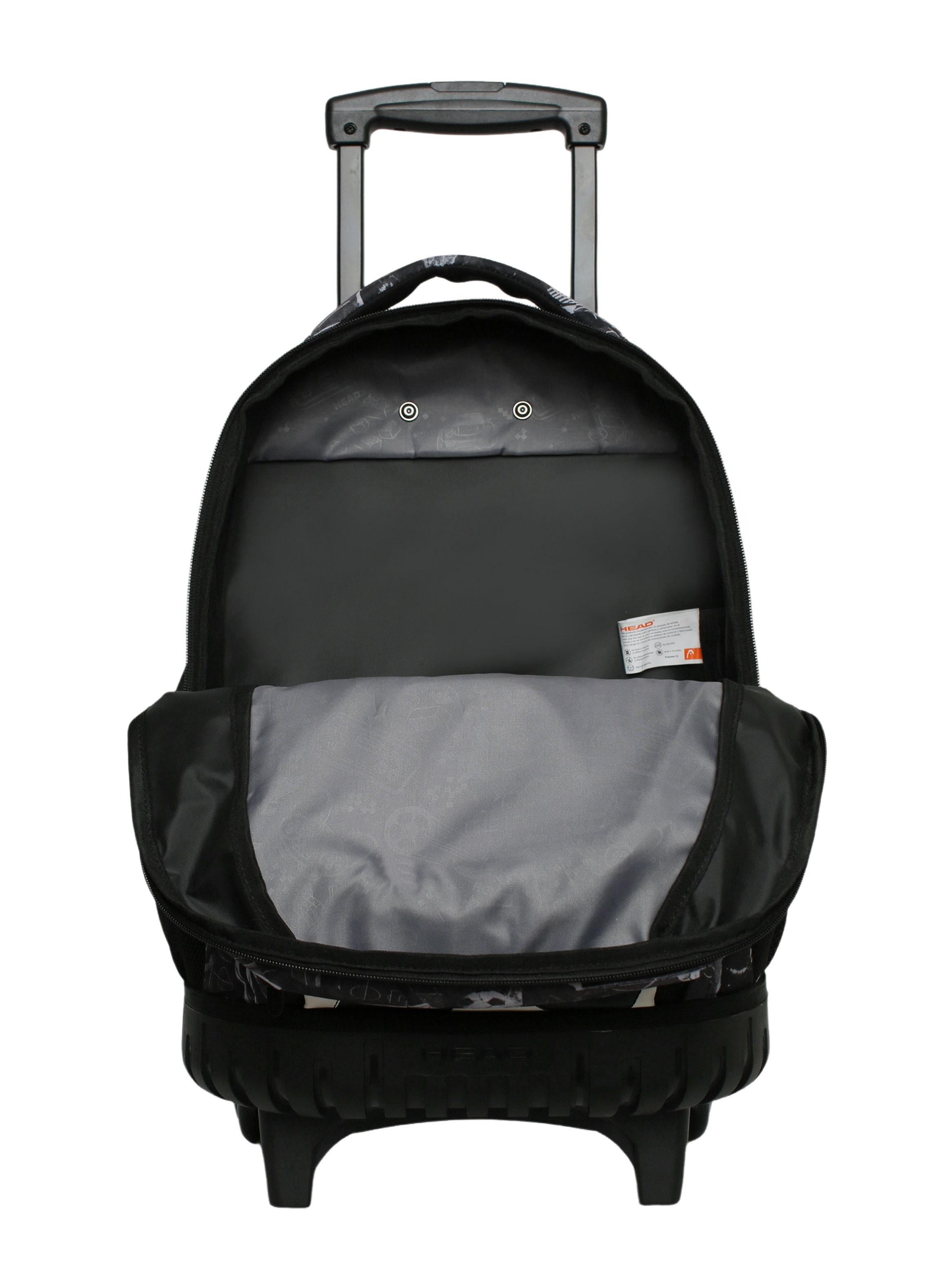 Mochila con Carro Kodiac Ball Negro-3