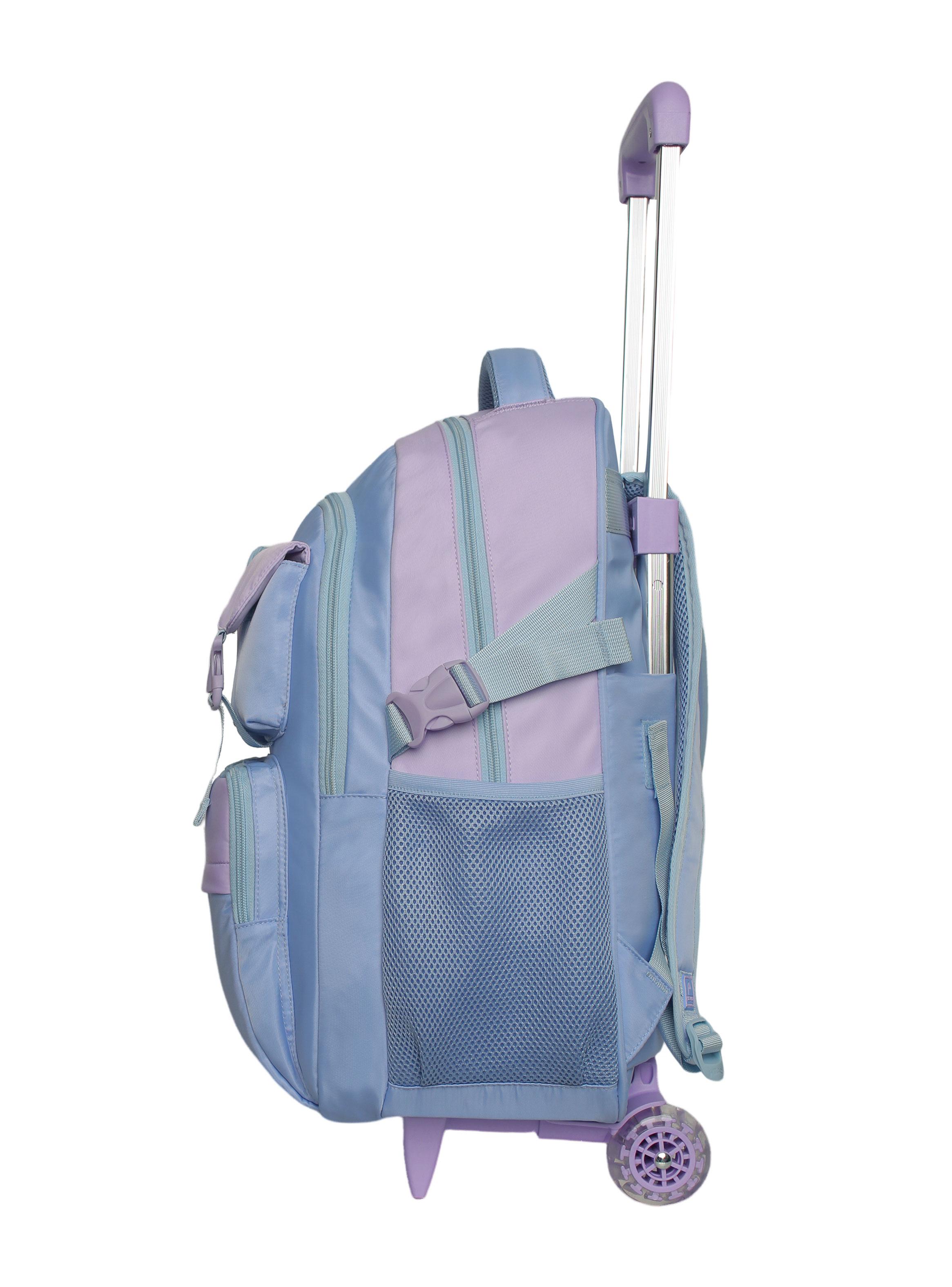 Mochila Carro Color Block Sky con Luces-2