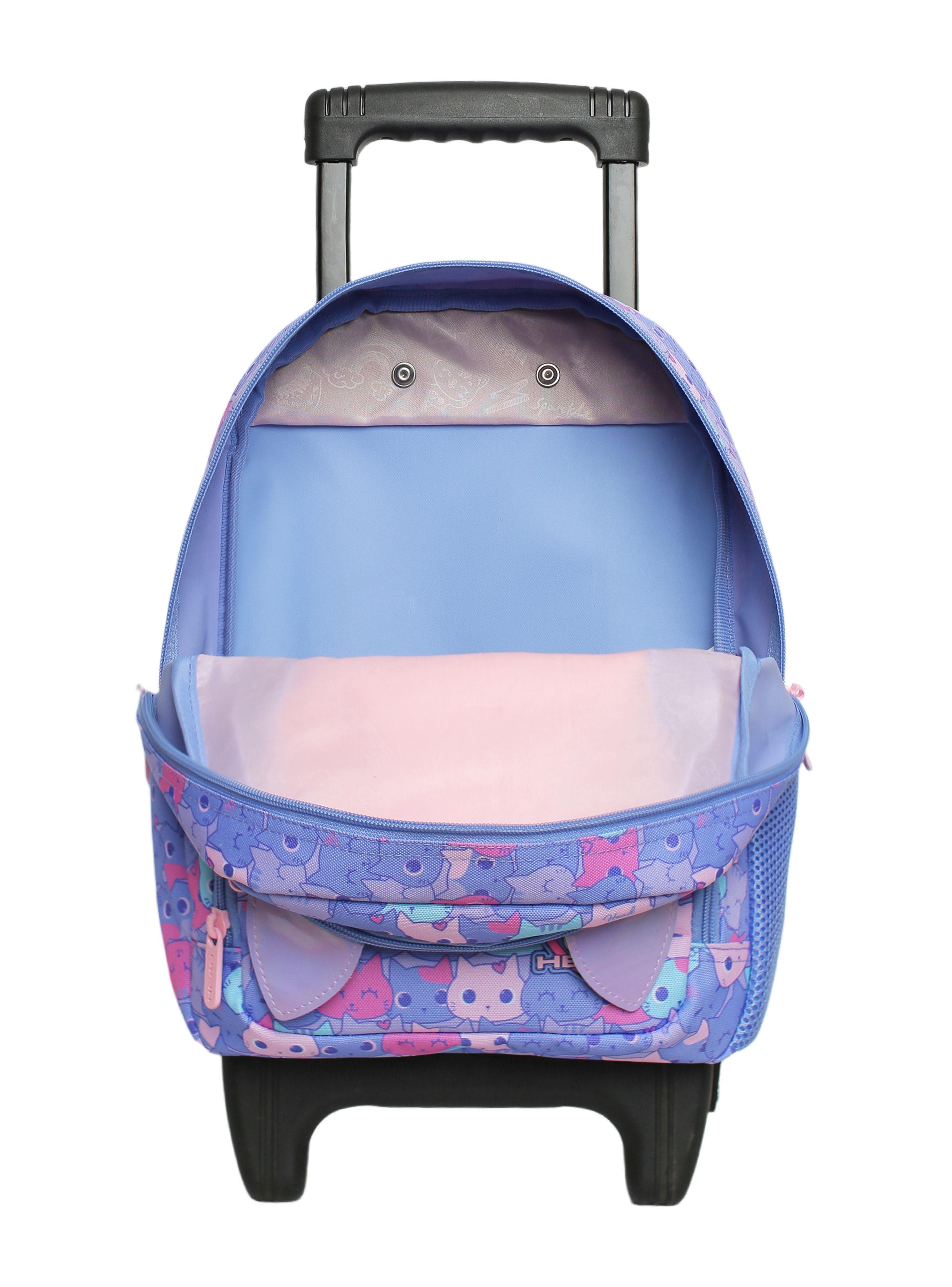 Mochila Carro Winner Infantil Meow Lila-4
