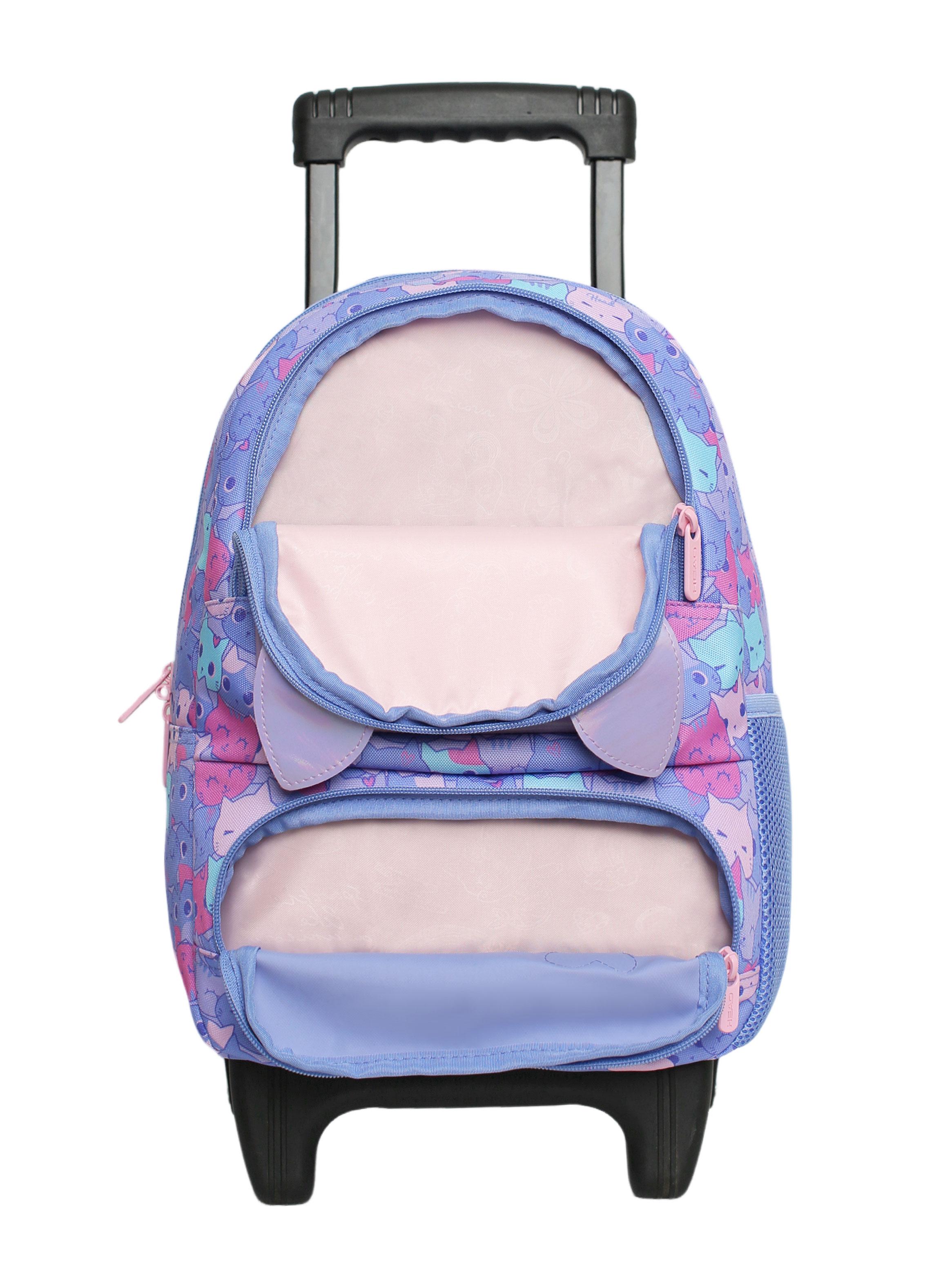 Mochila Carro Winner Infantil Meow Lila-3
