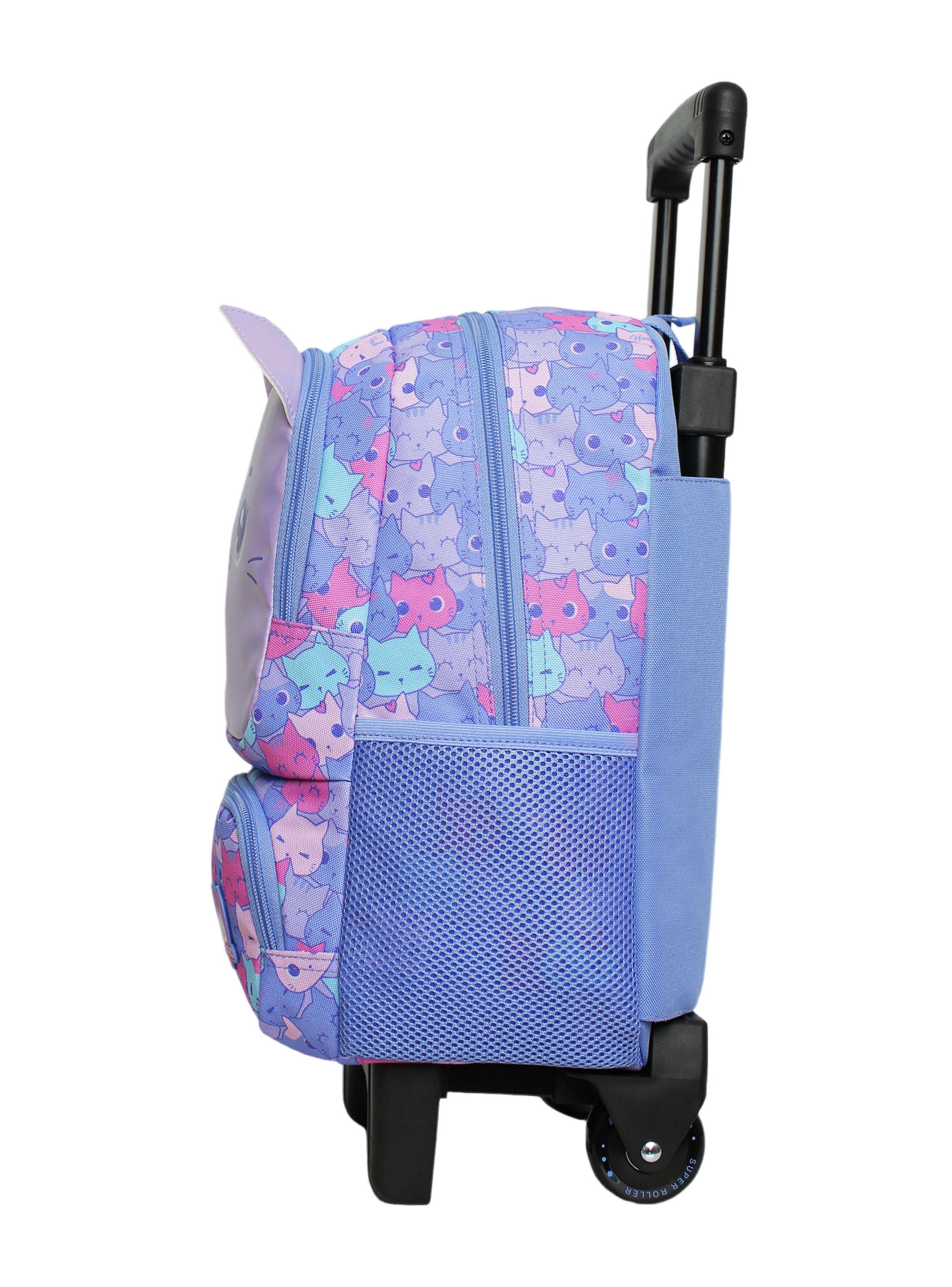 Mochila Carro Winner Infantil Meow Lila-2