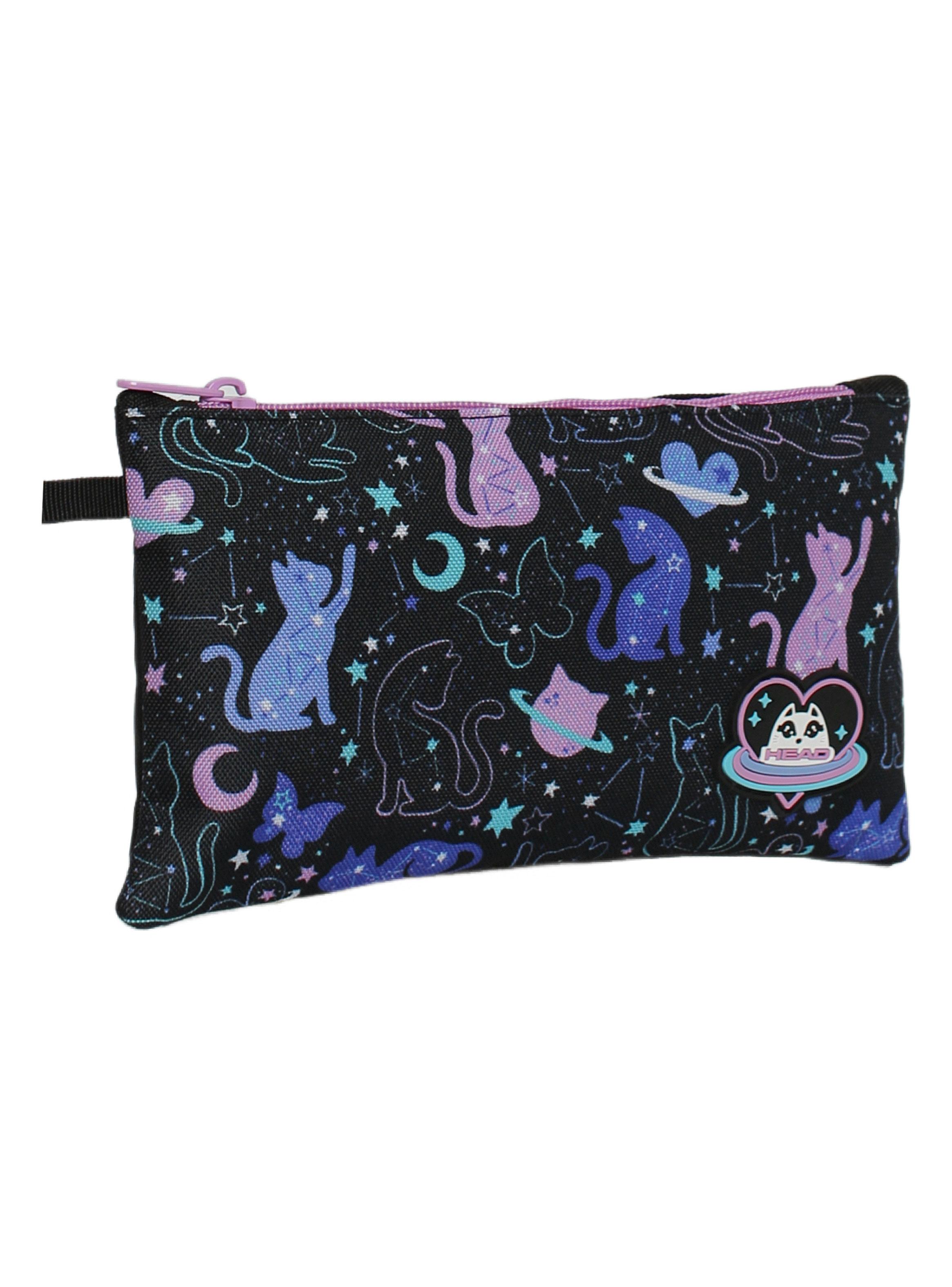 Pack Bakan 3 Piezas Escolar Space Cat Negro-3
