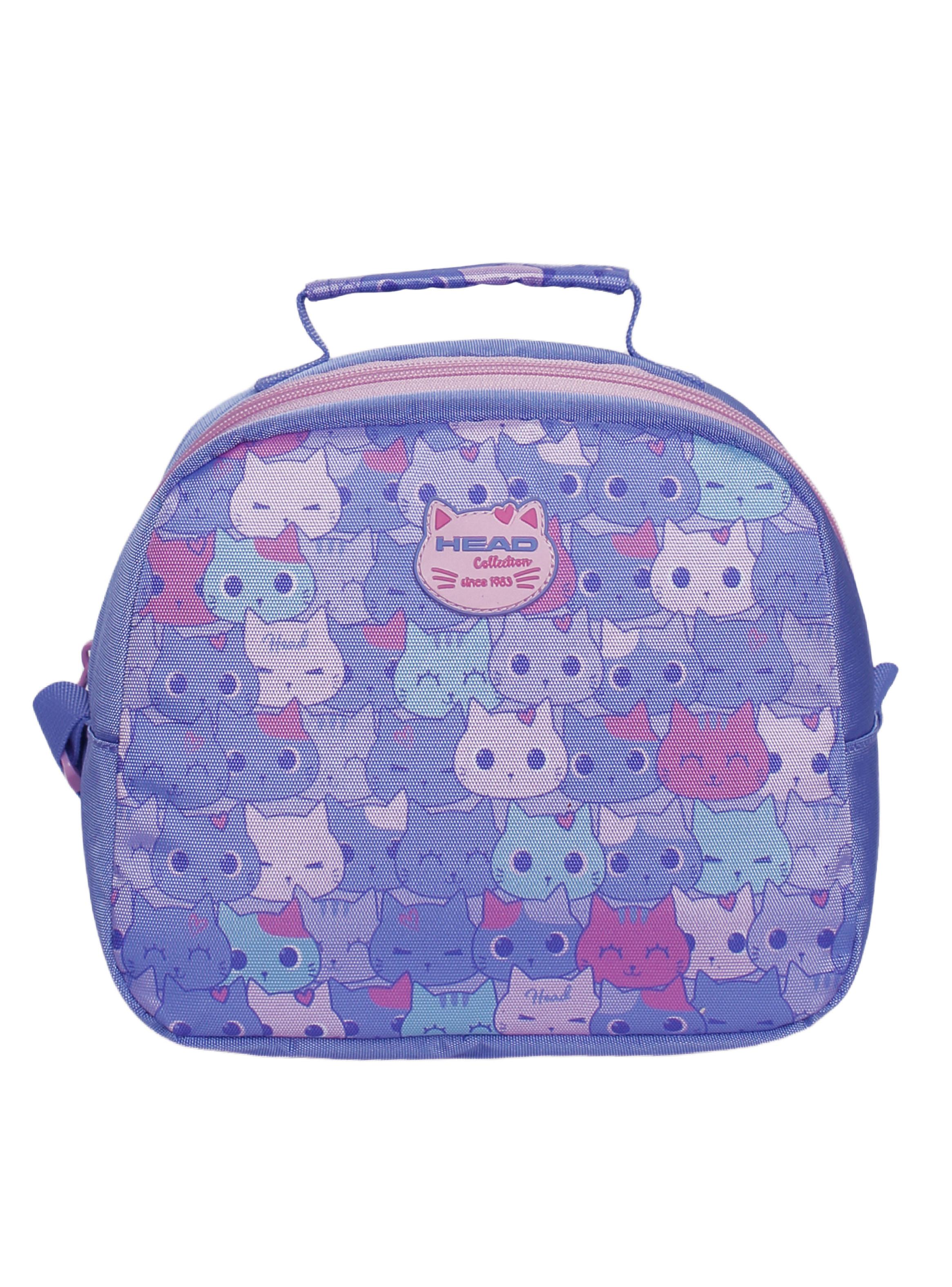 Pack Top Infantil Escolar Meow Lila-2