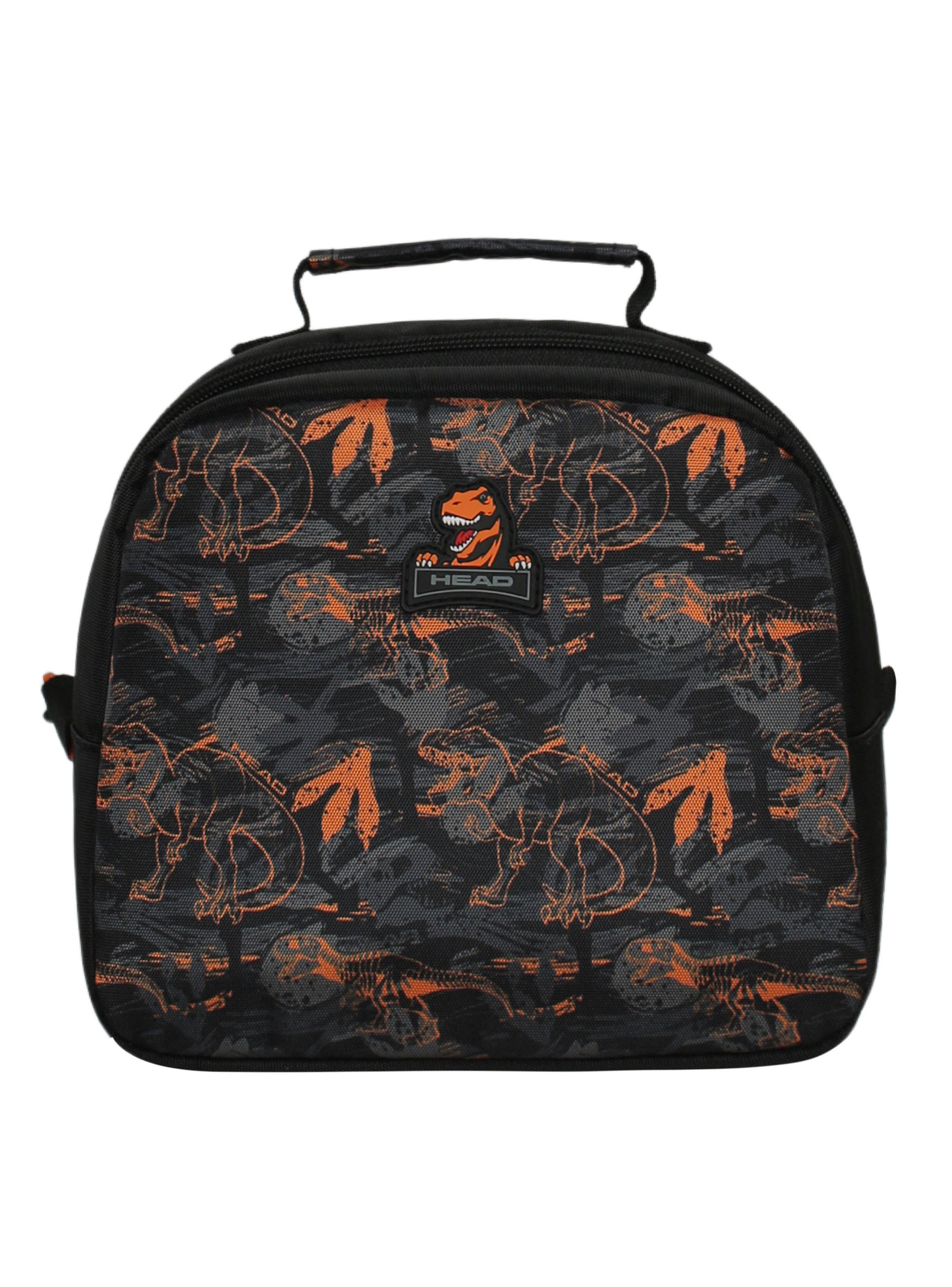 Pack Top Infantil Escolar Dinosaurio Naranjo-2