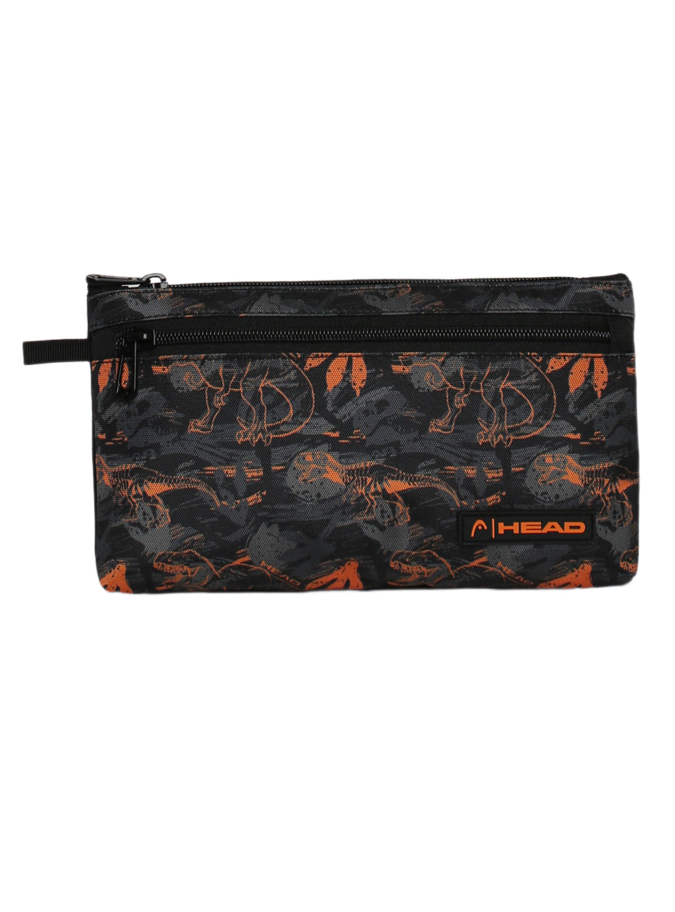 Pack Top Infantil Escolar Dinosaurio Naranjo-3