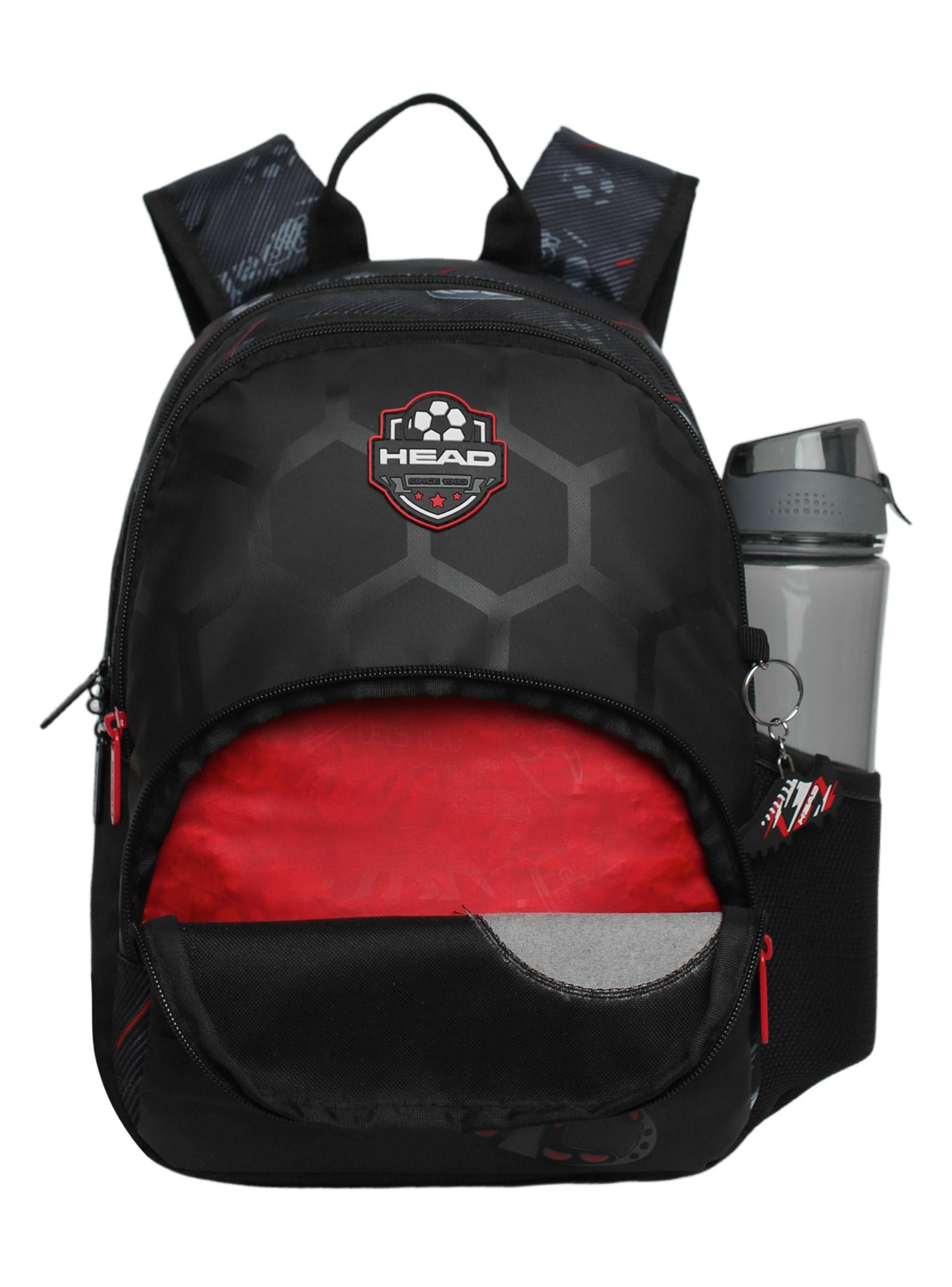 Mochila Gum Infantil Fútbol Negro-4
