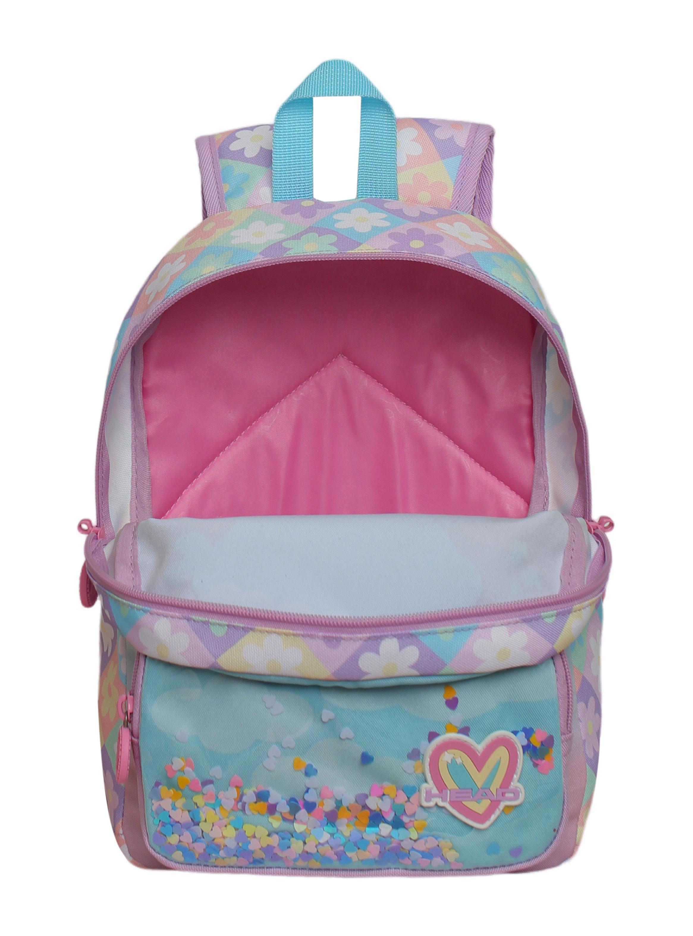 Mochila Pop Pre Escolar Unicornio Flores-4