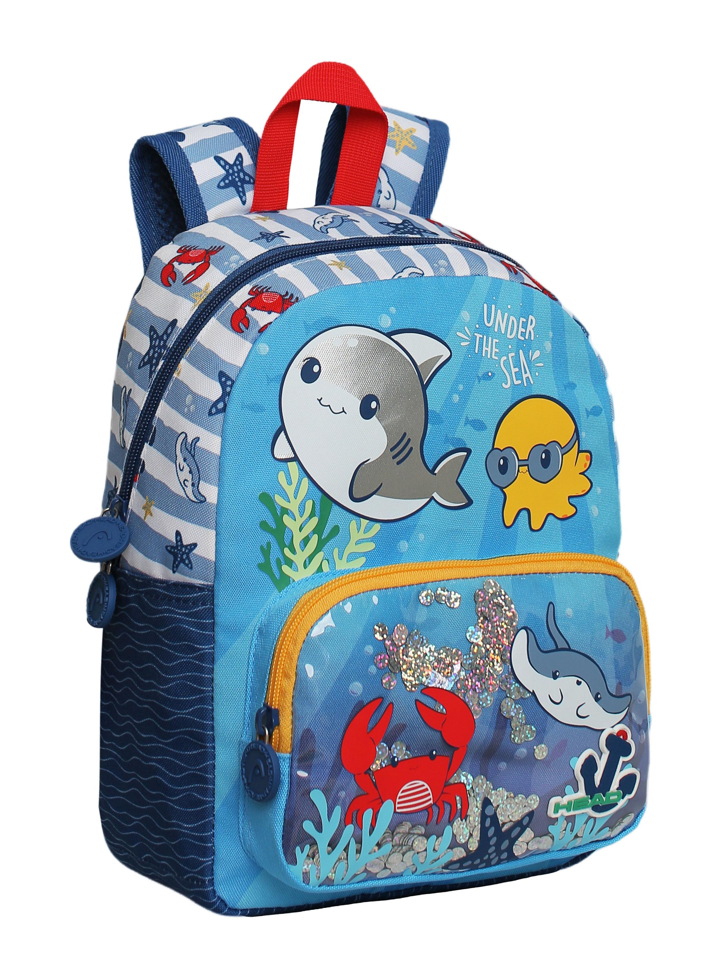 Mochila Pop Pre Escolar Sea Azul-2