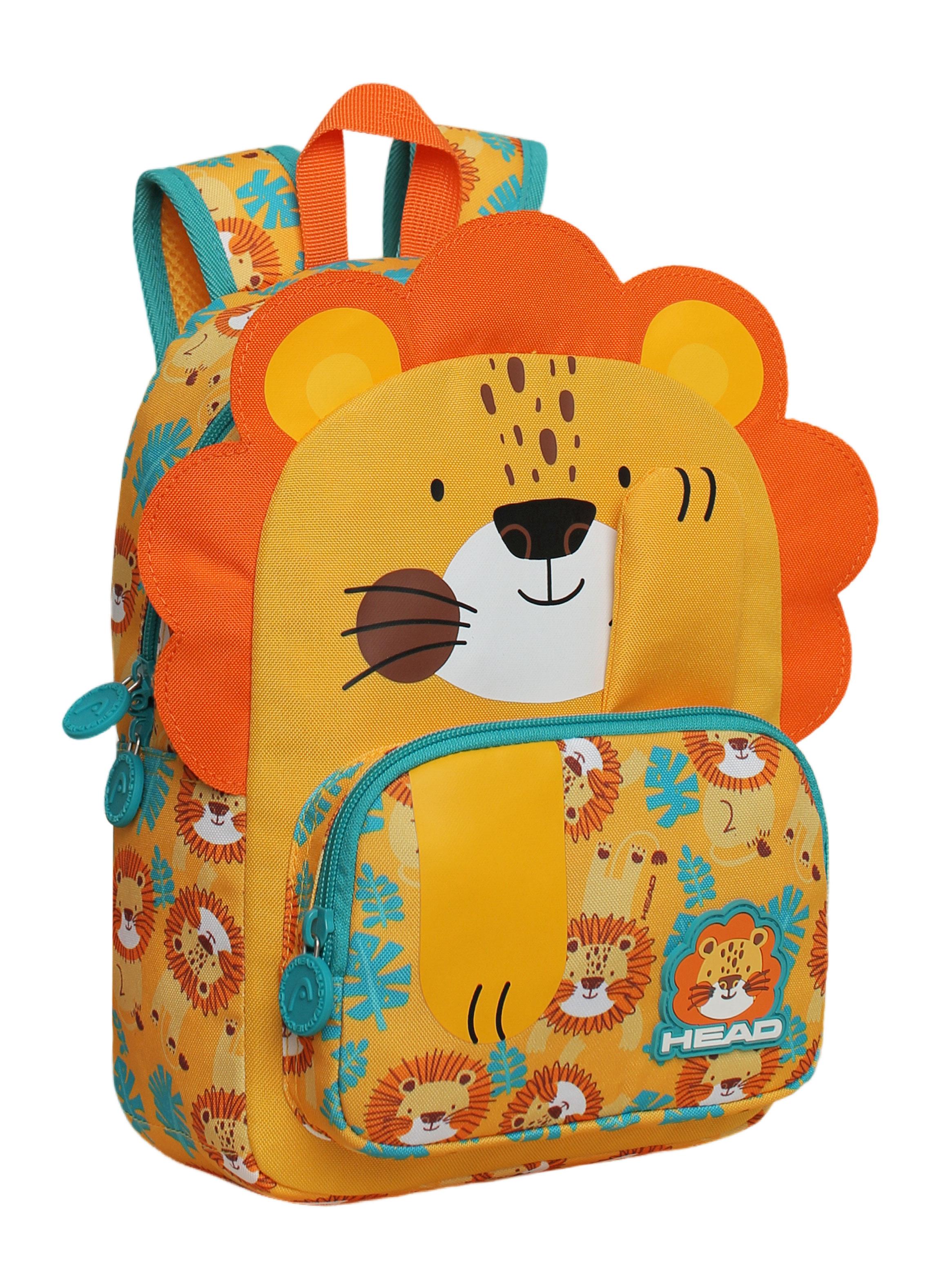 Mochila Pop Pre Escolar León Mostaza-2