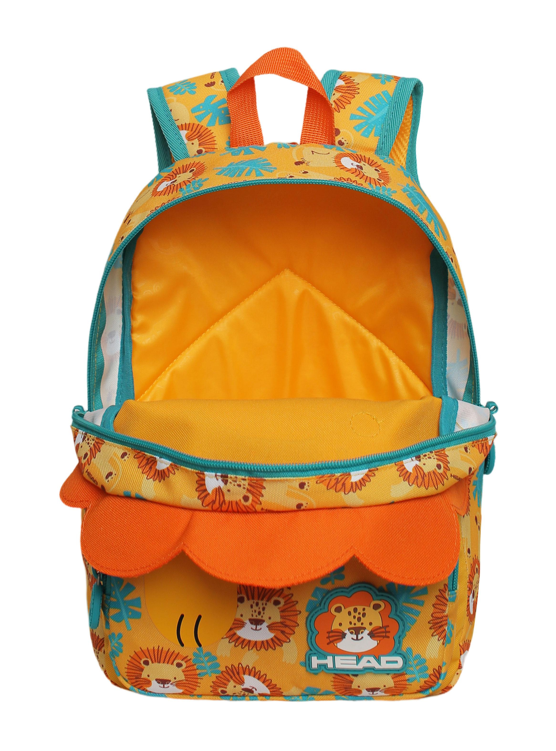 Mochila Pop Pre Escolar León Mostaza-4