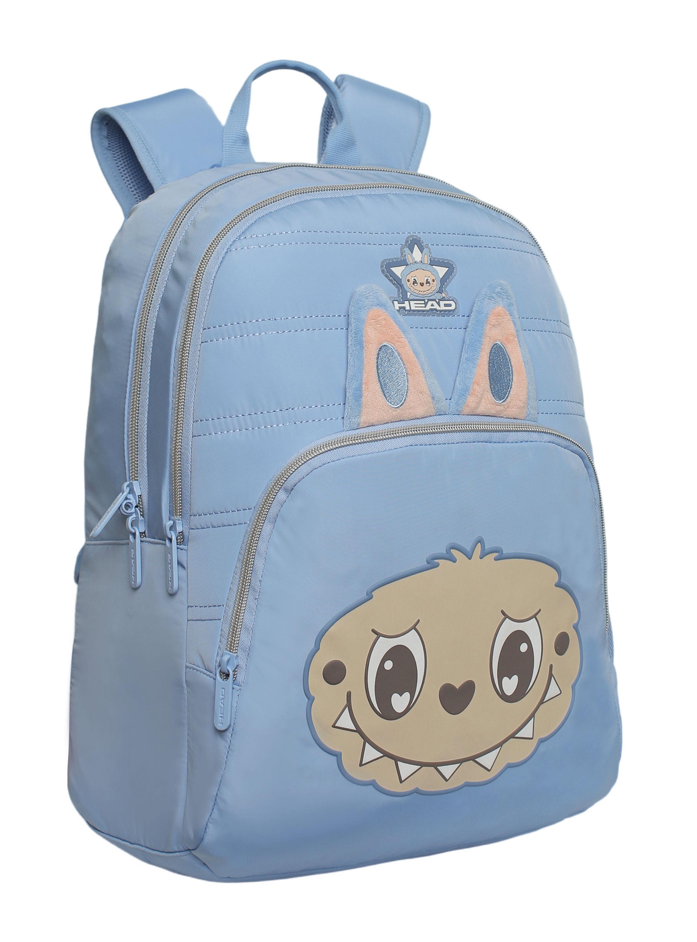 Mochila Infantil Balloon Muñeco Celeste-2