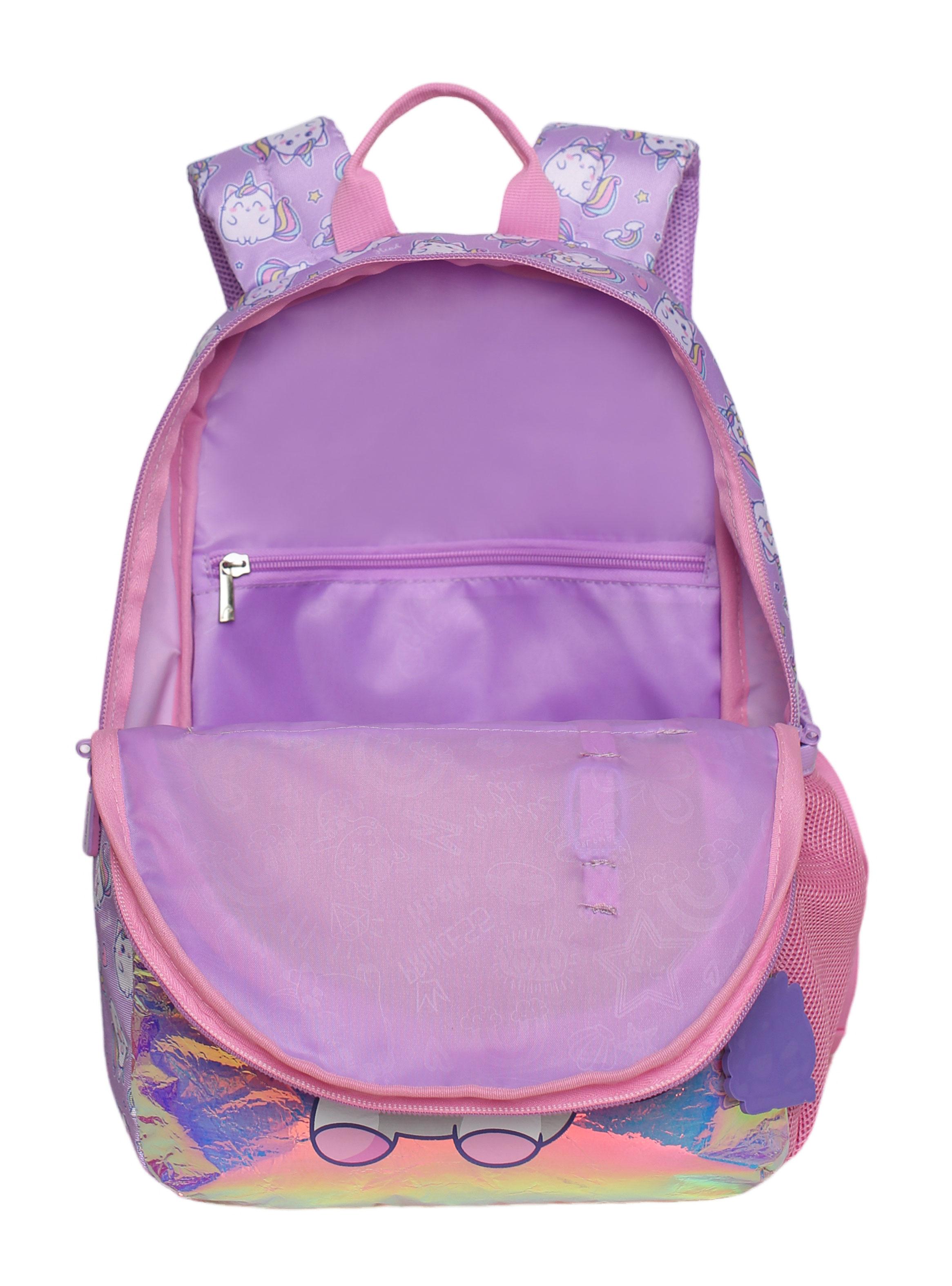 Mochila Infantil Biónica Gaticornio Lila-4
