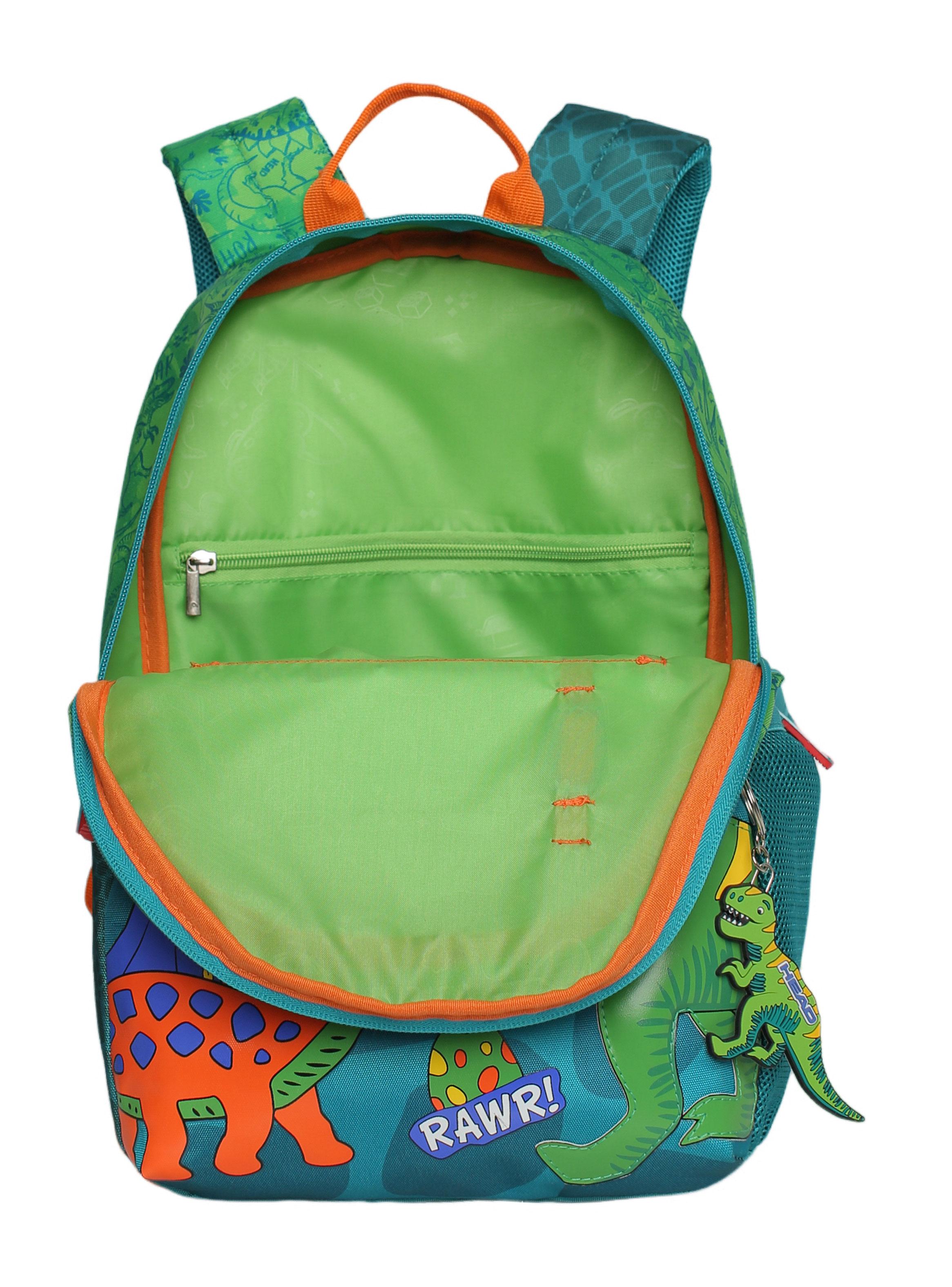 Mochila Infantil Biónica Dino Verde-4