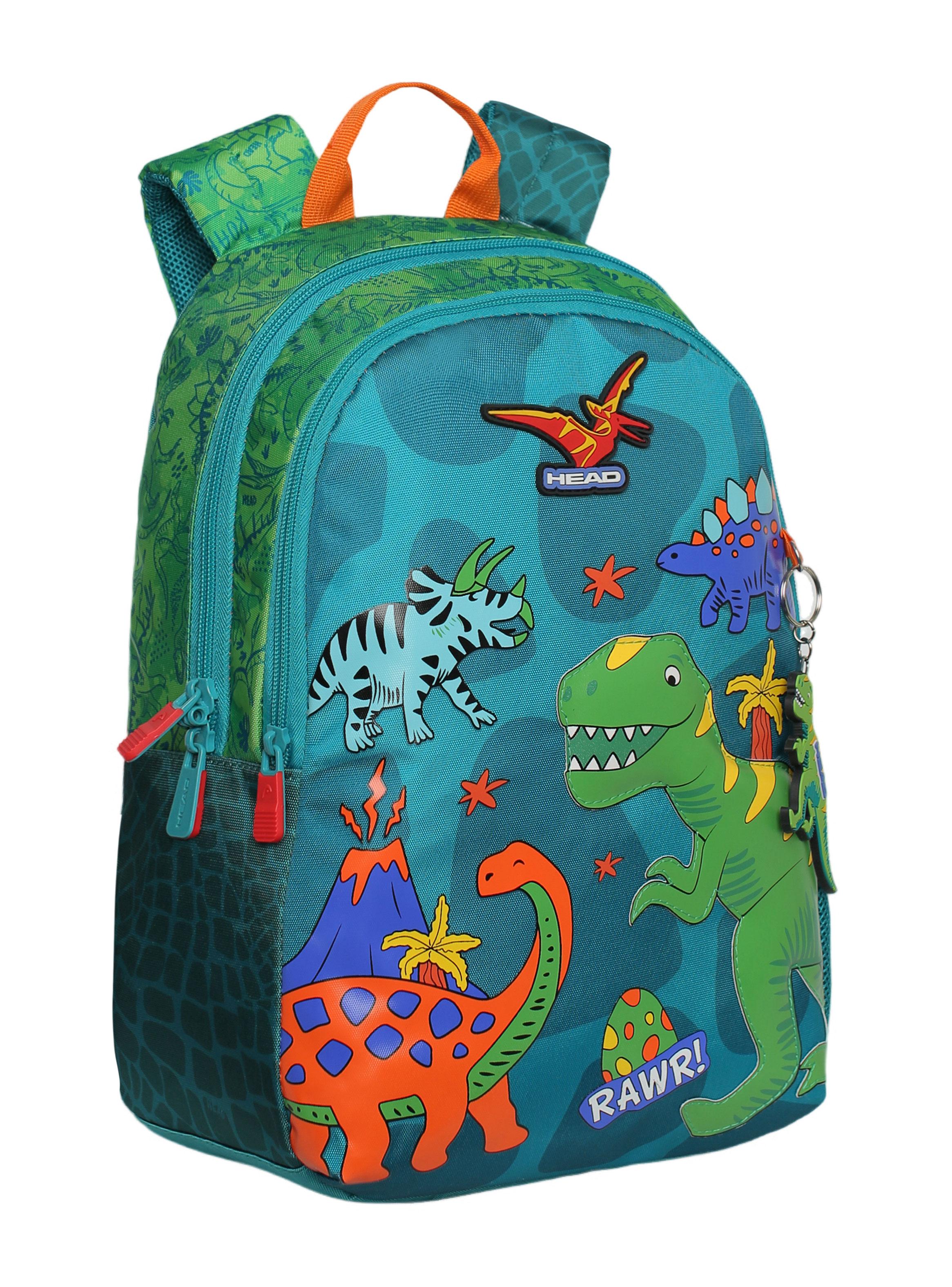 Mochila Infantil Biónica Dino Verde-2