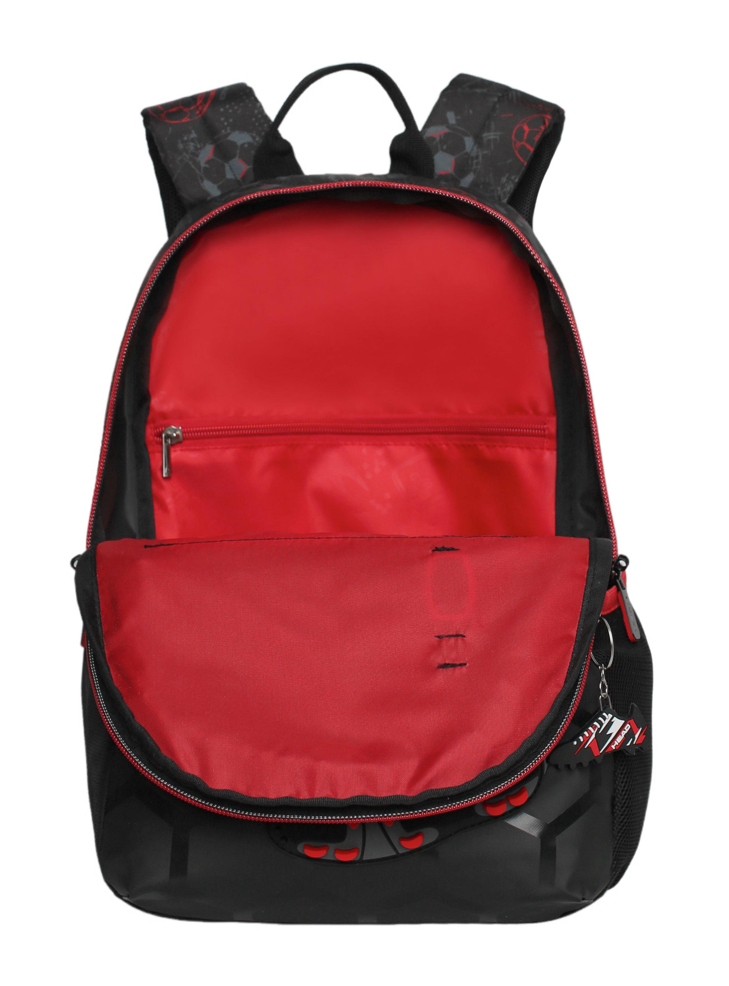 Mochila Infantil Biónica Soccer Negro-4