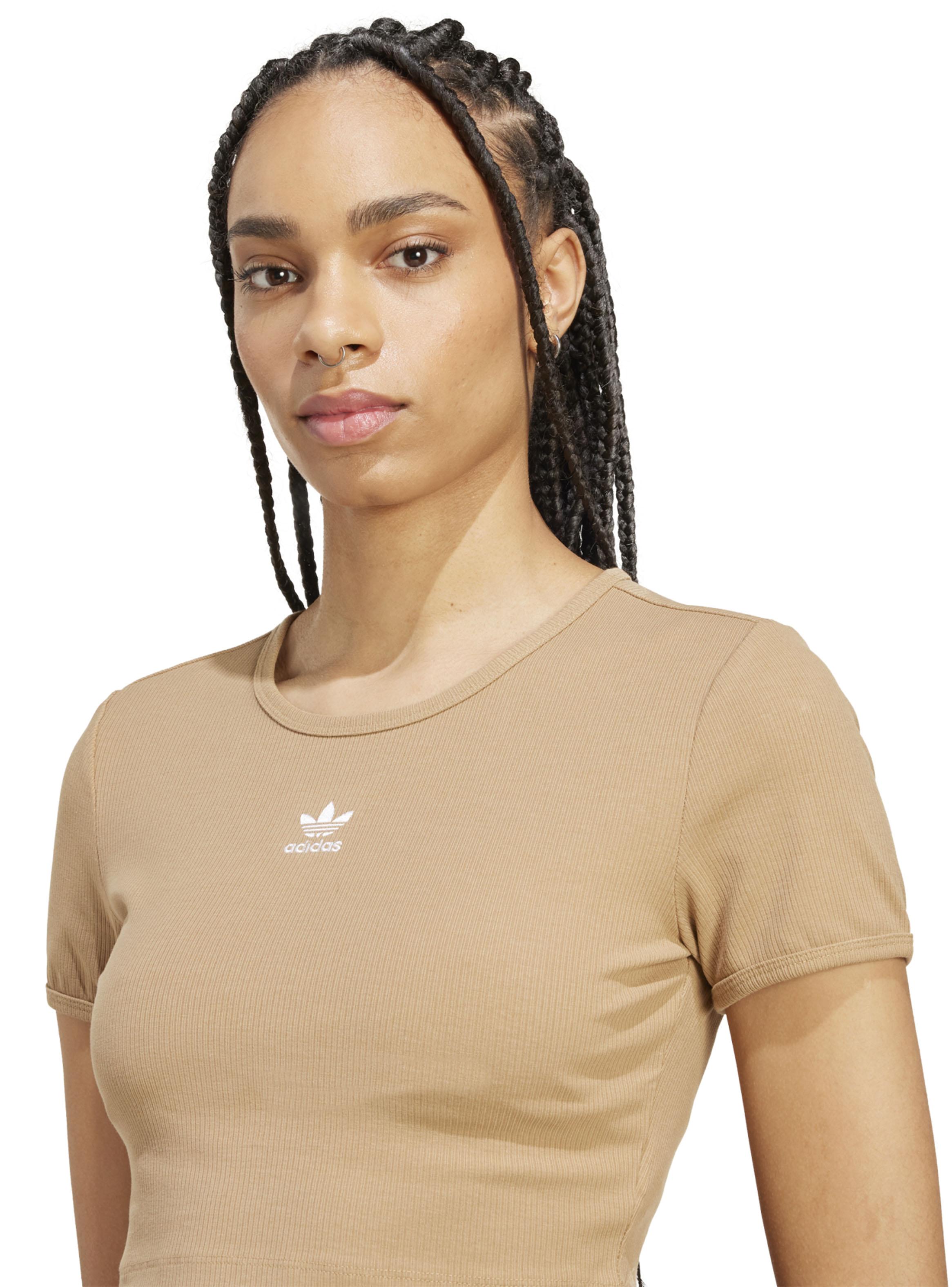 Polera Essentials Acanalada con Logo-2