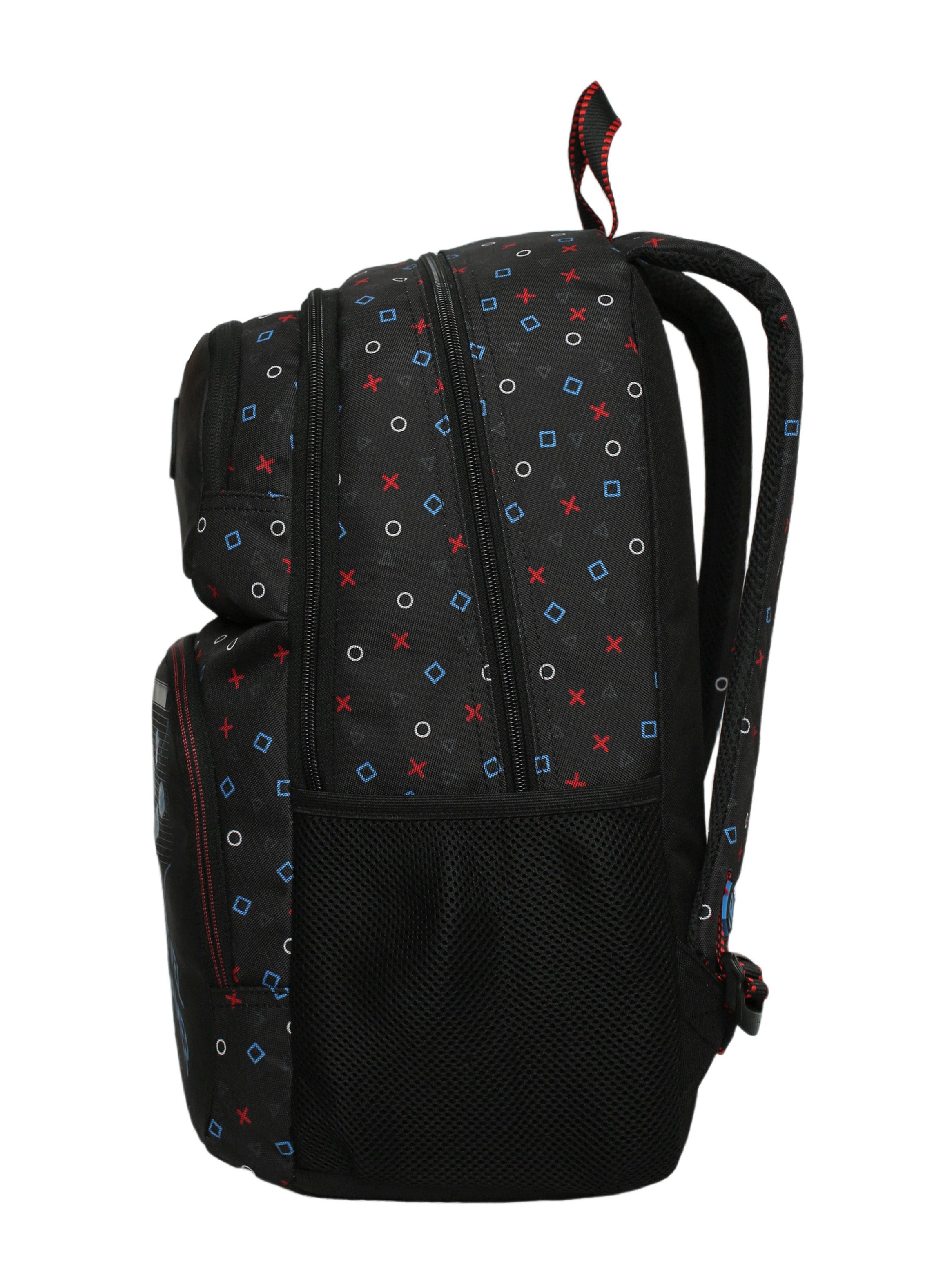 Mochila Infantil Fantasy Gamer Negro-2