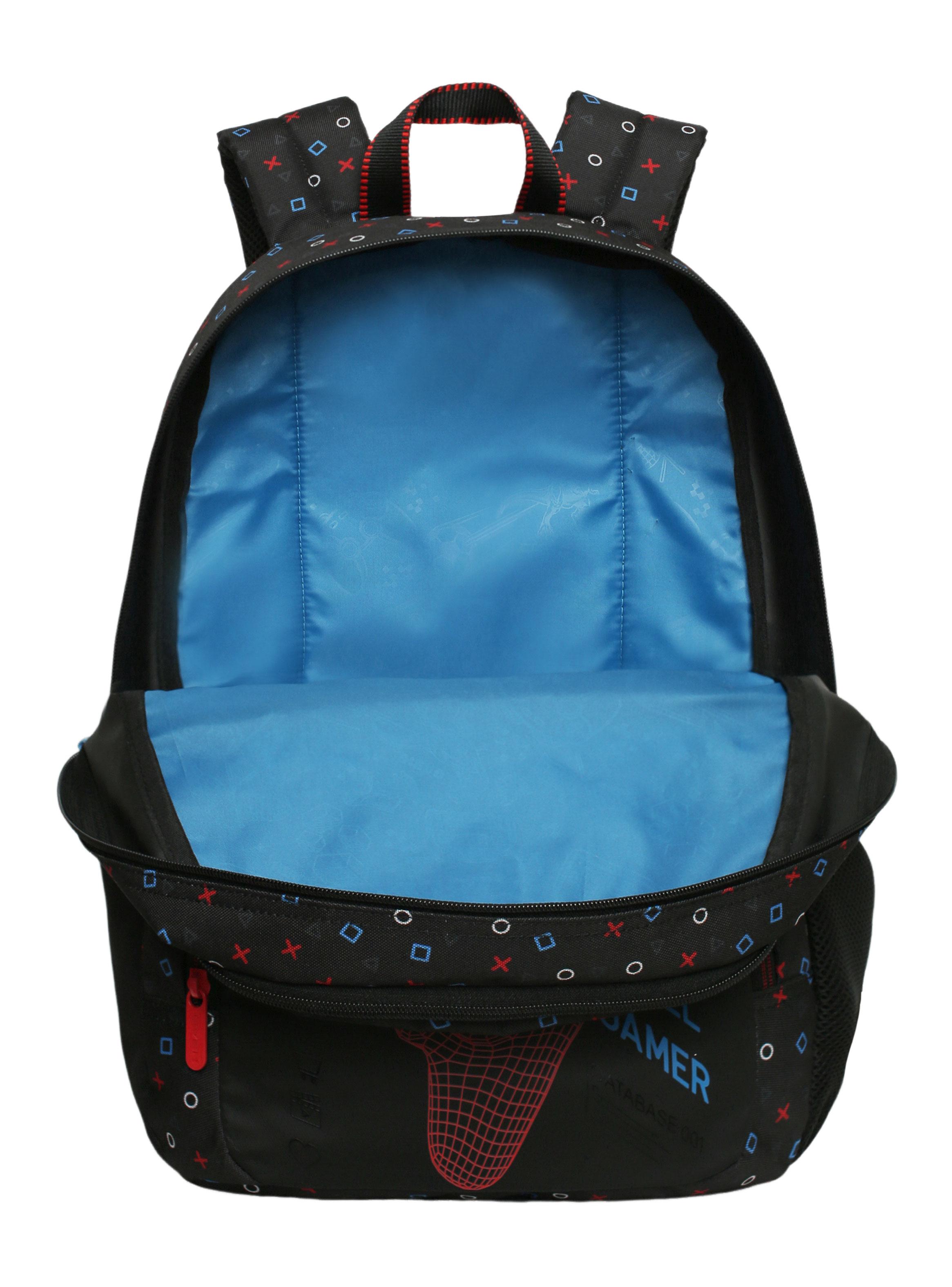 Mochila Infantil Fantasy Gamer Negro-4