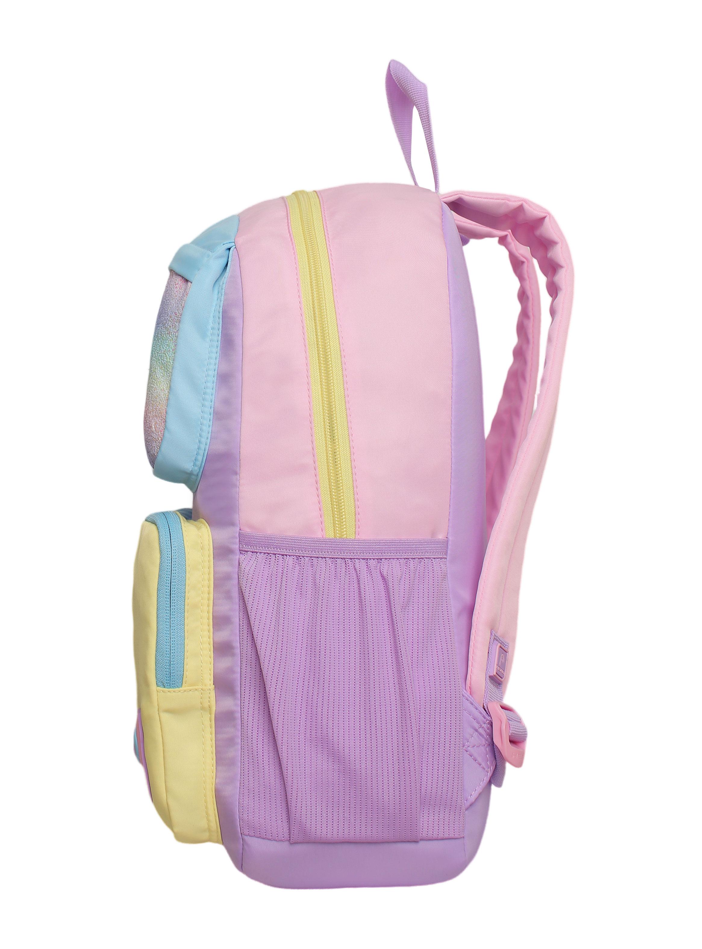 Mochila Teen Funny Color Block Faded-2