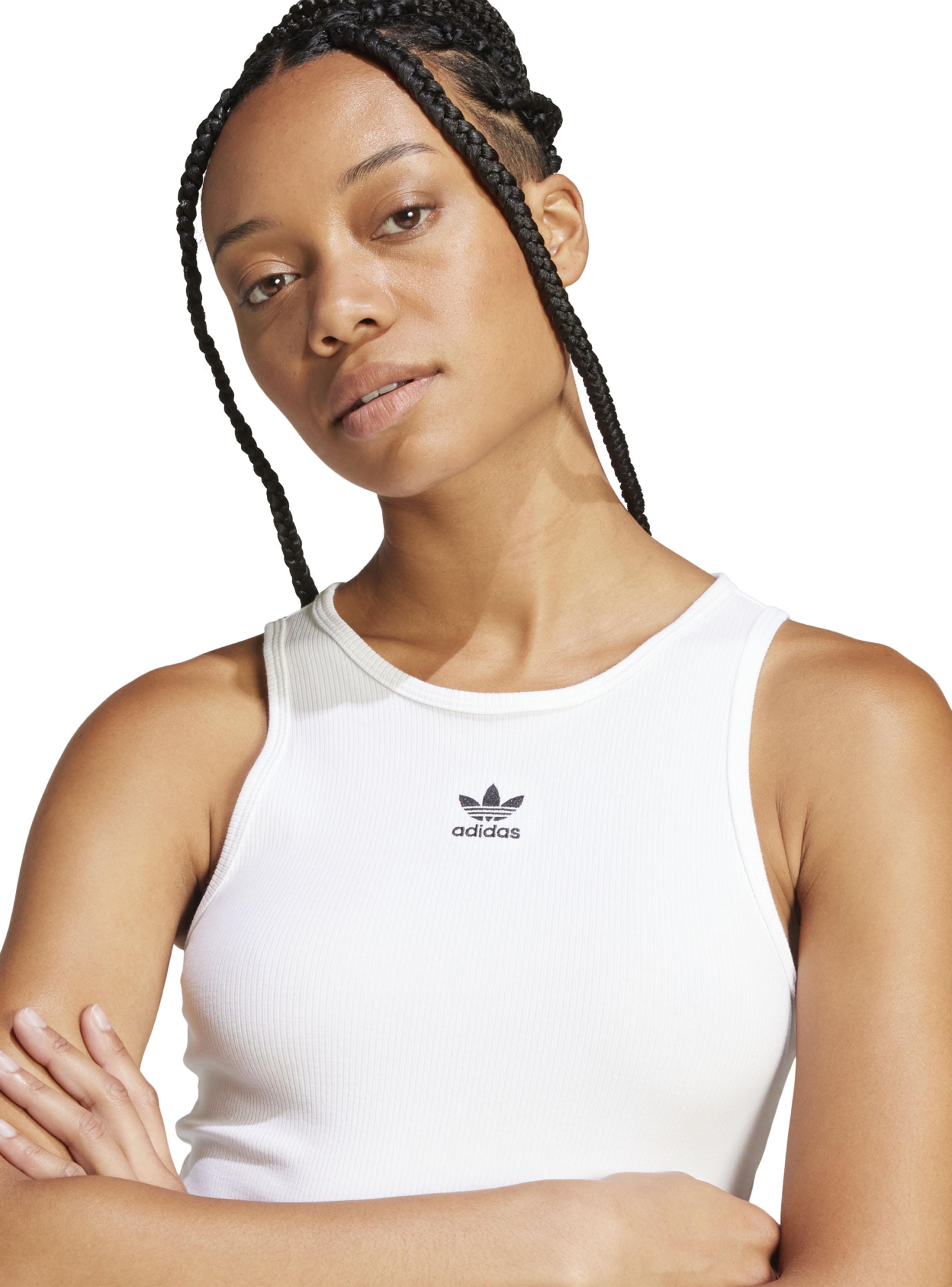 Polera Básica sin Mangas Essentials Acanalada-3