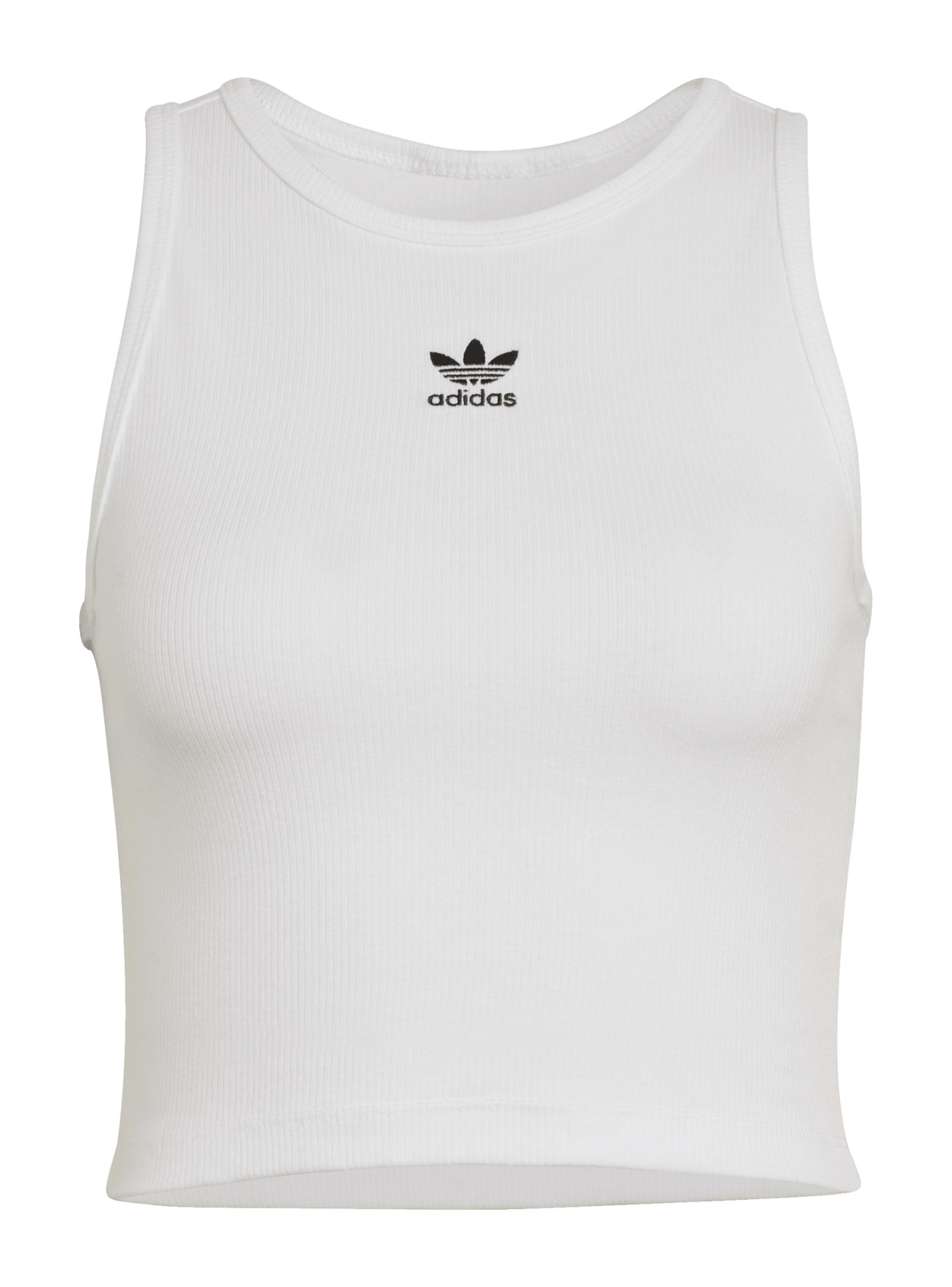 Polera Básica sin Mangas Essentials Acanalada-5