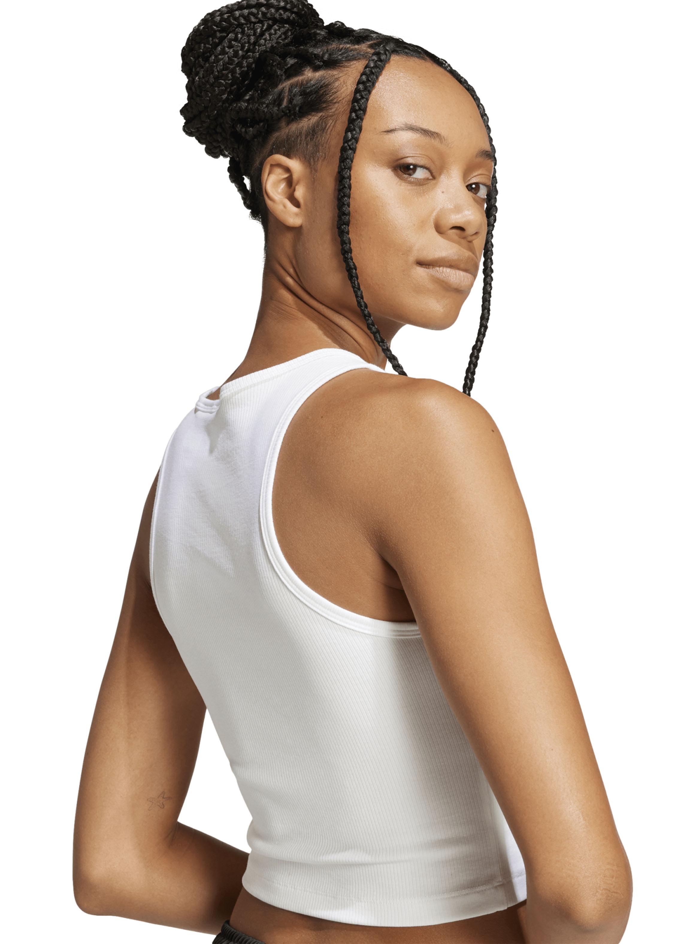 Polera Básica sin Mangas Essentials Acanalada-2