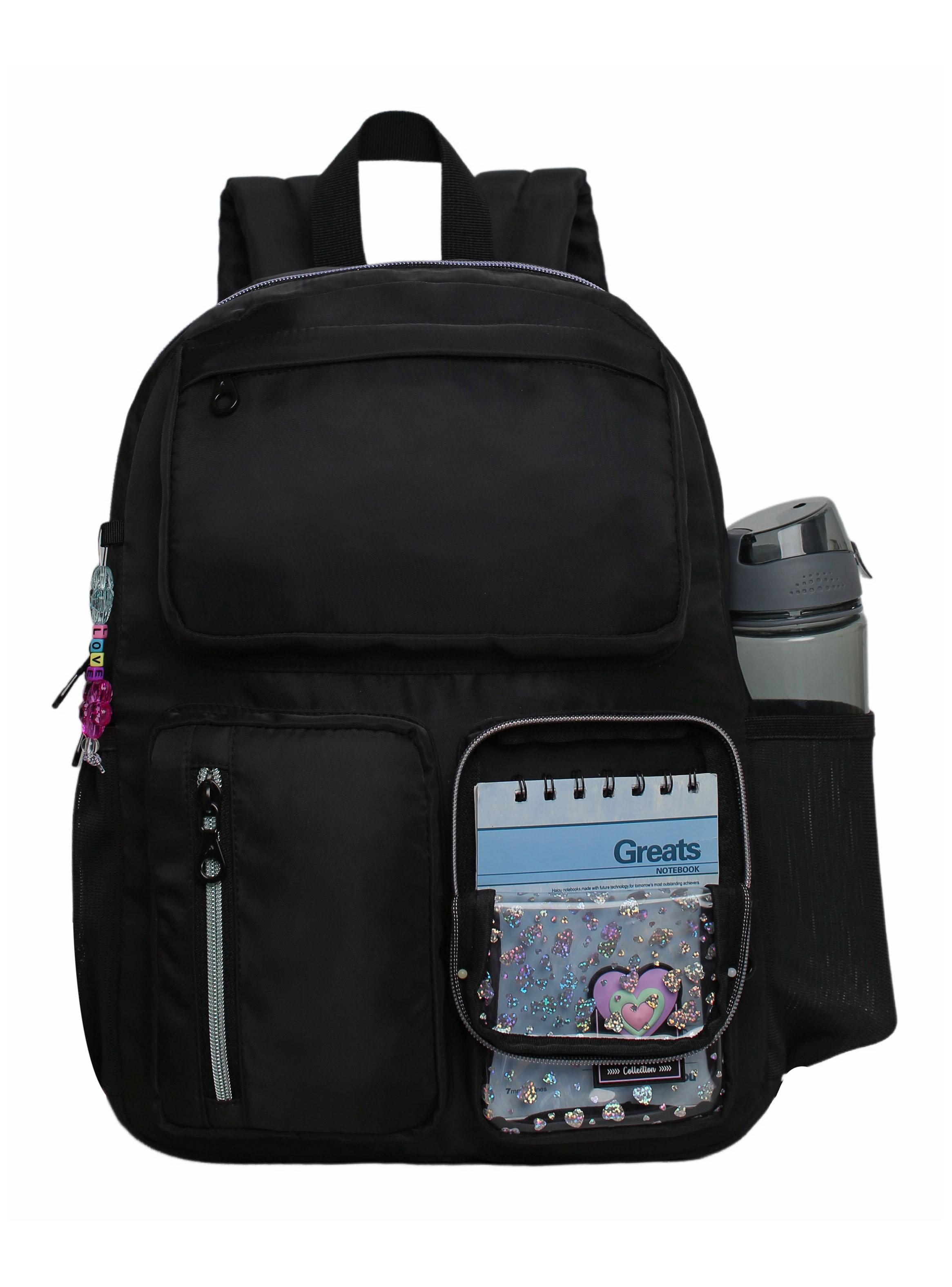 Mochila Teen Funny Mix Colores Negro-2