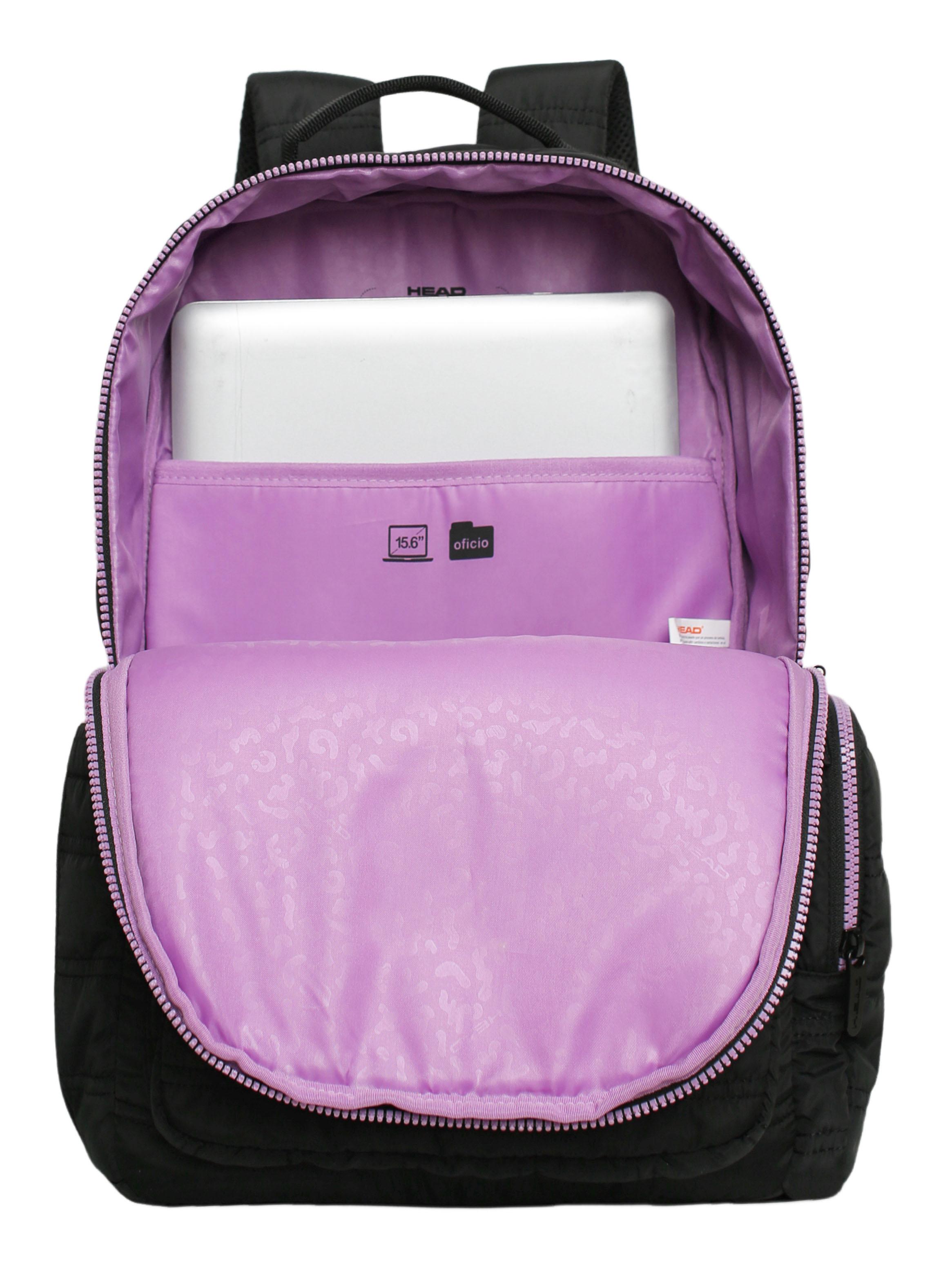 Mochila Altea Negro Lila-4