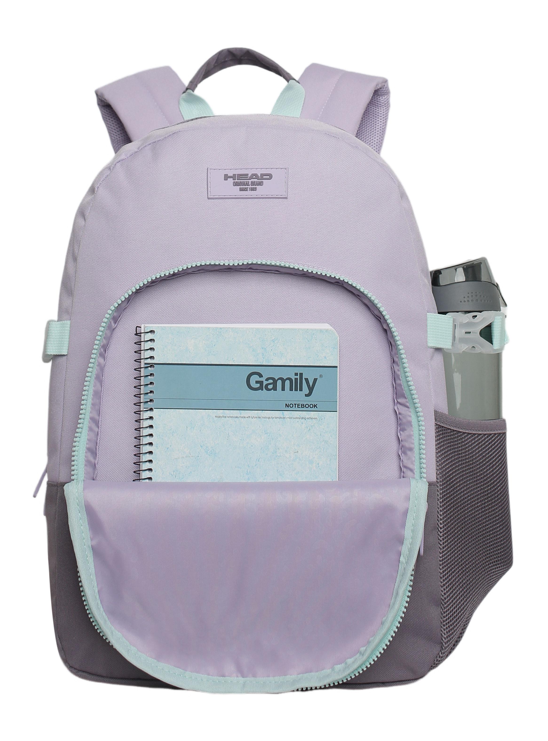 Mochila Laptop Diva Color Block Lila-3