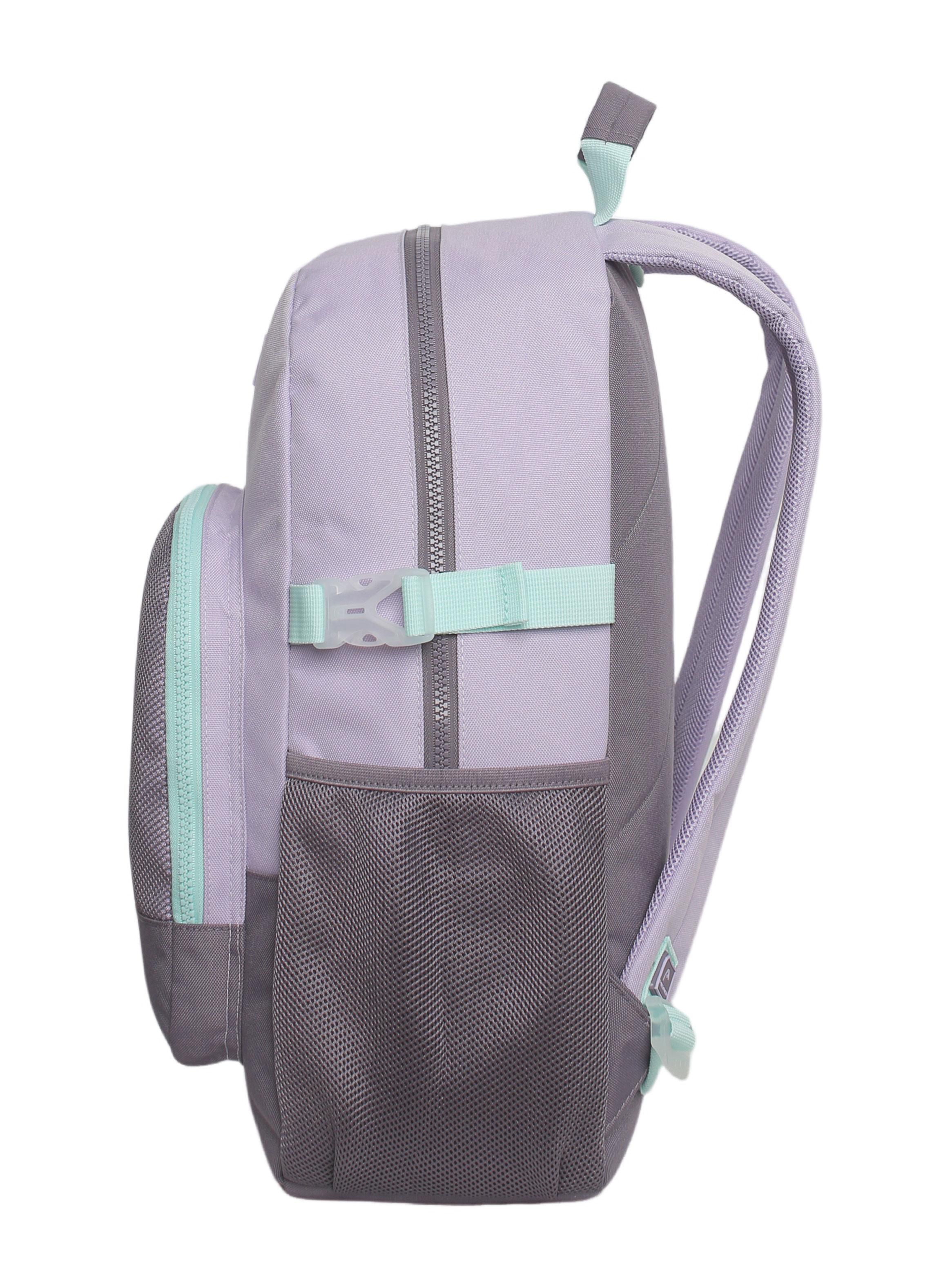 Mochila Laptop Diva Color Block Lila-2