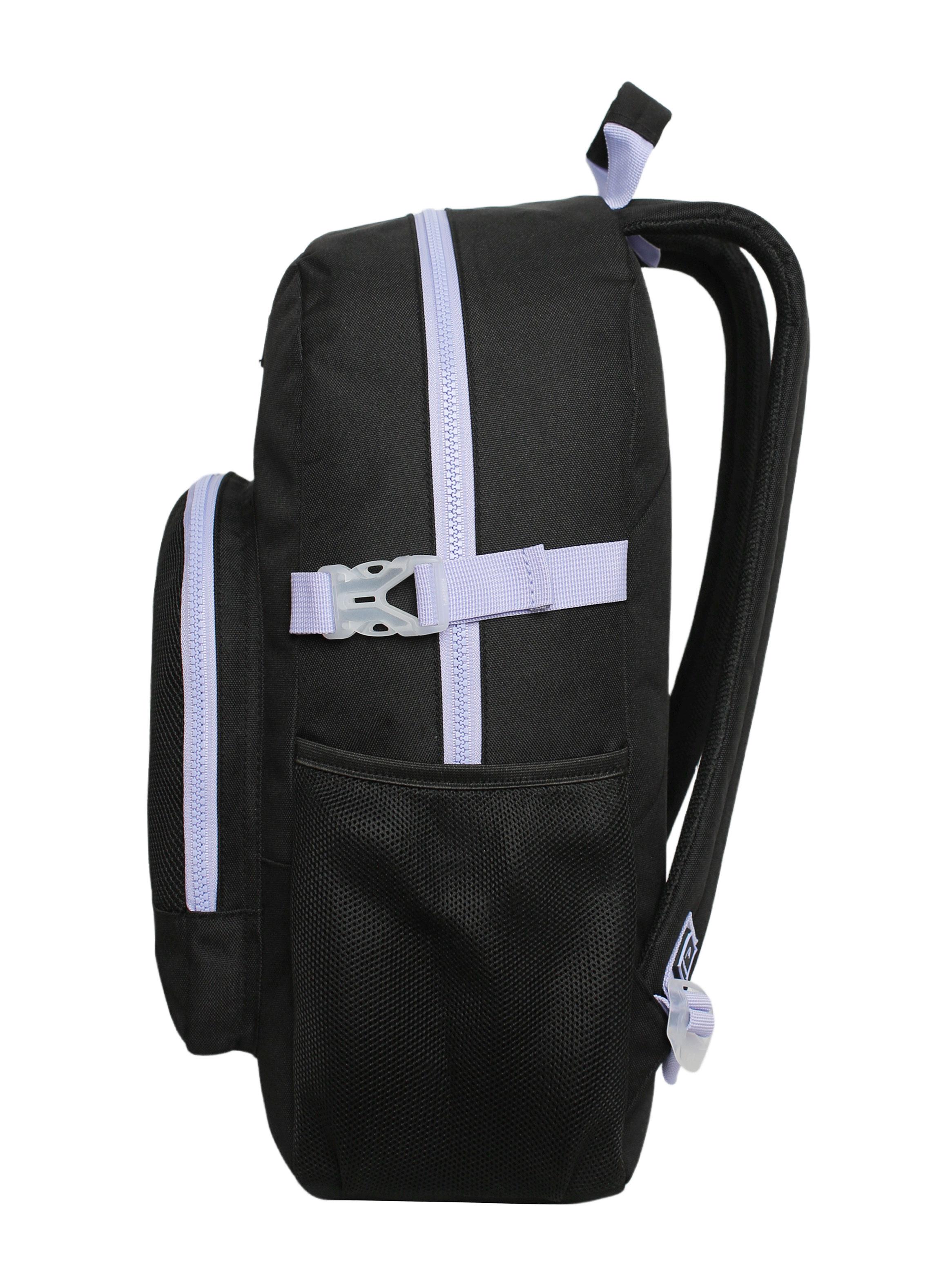 Mochila Laptop Diva Negro Lila-2