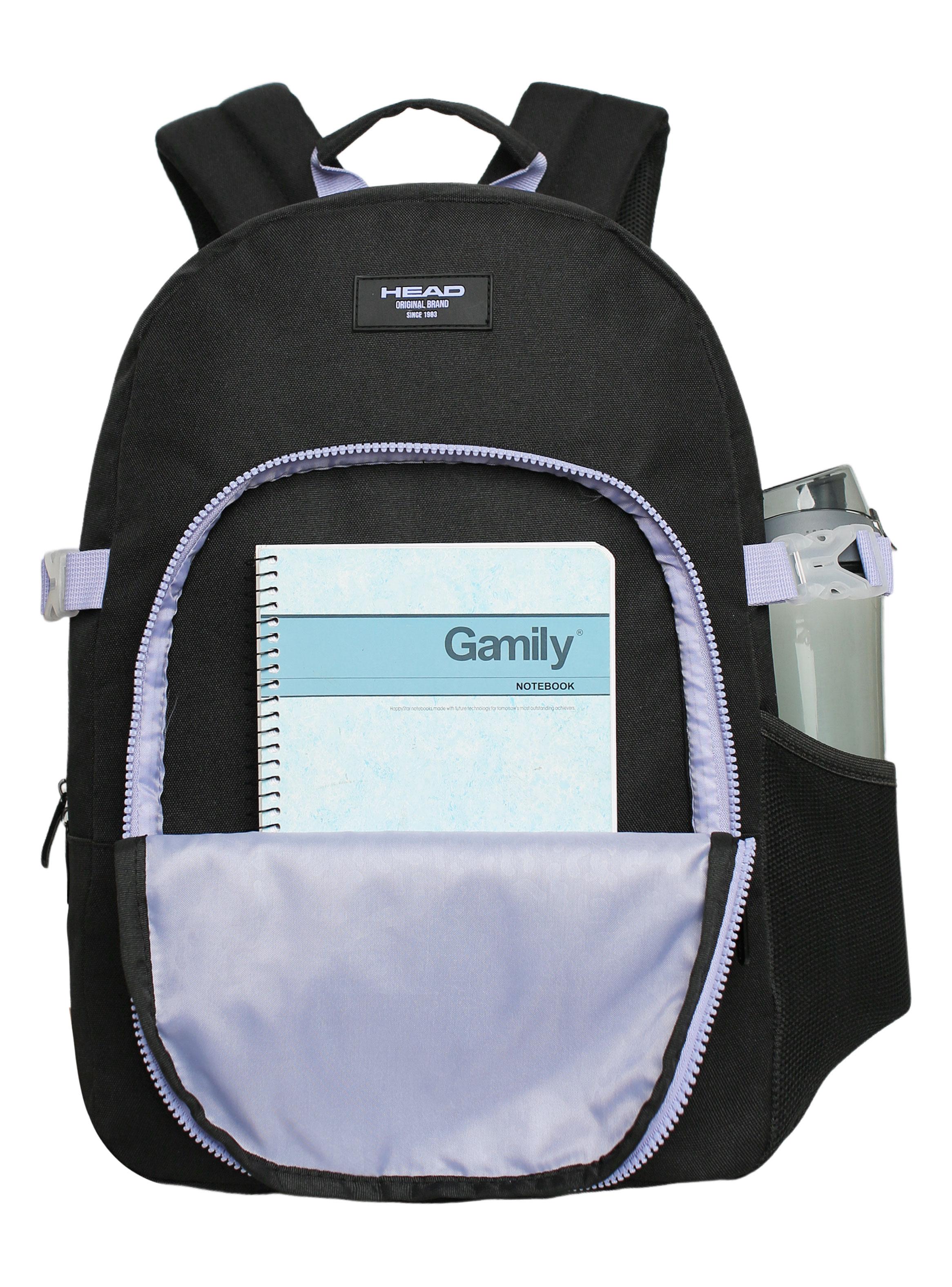 Mochila Laptop Diva Negro Lila-3