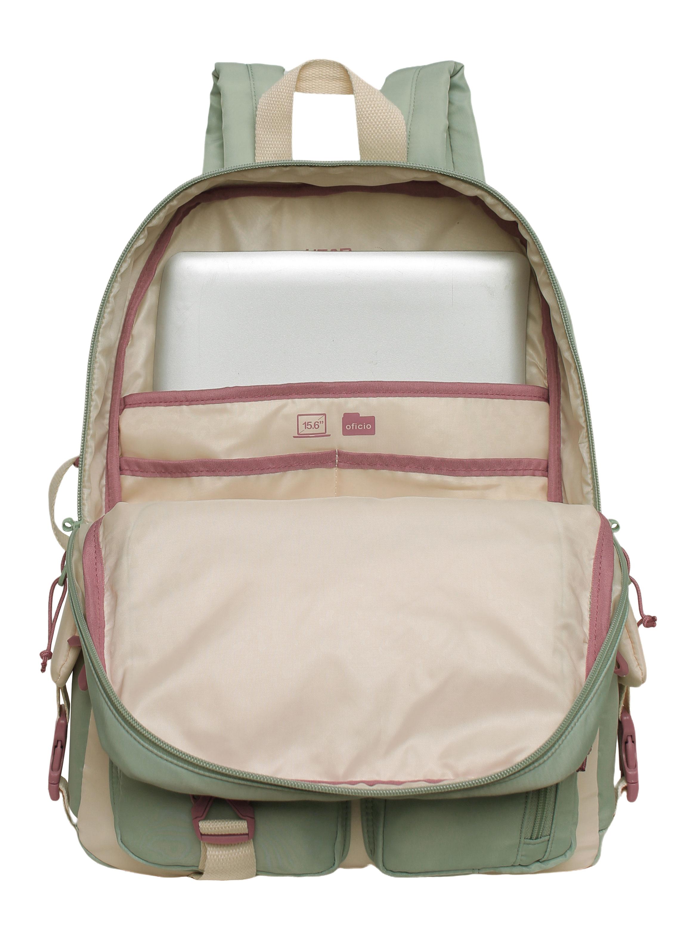 Mochila Escalade Color Block Menta-4