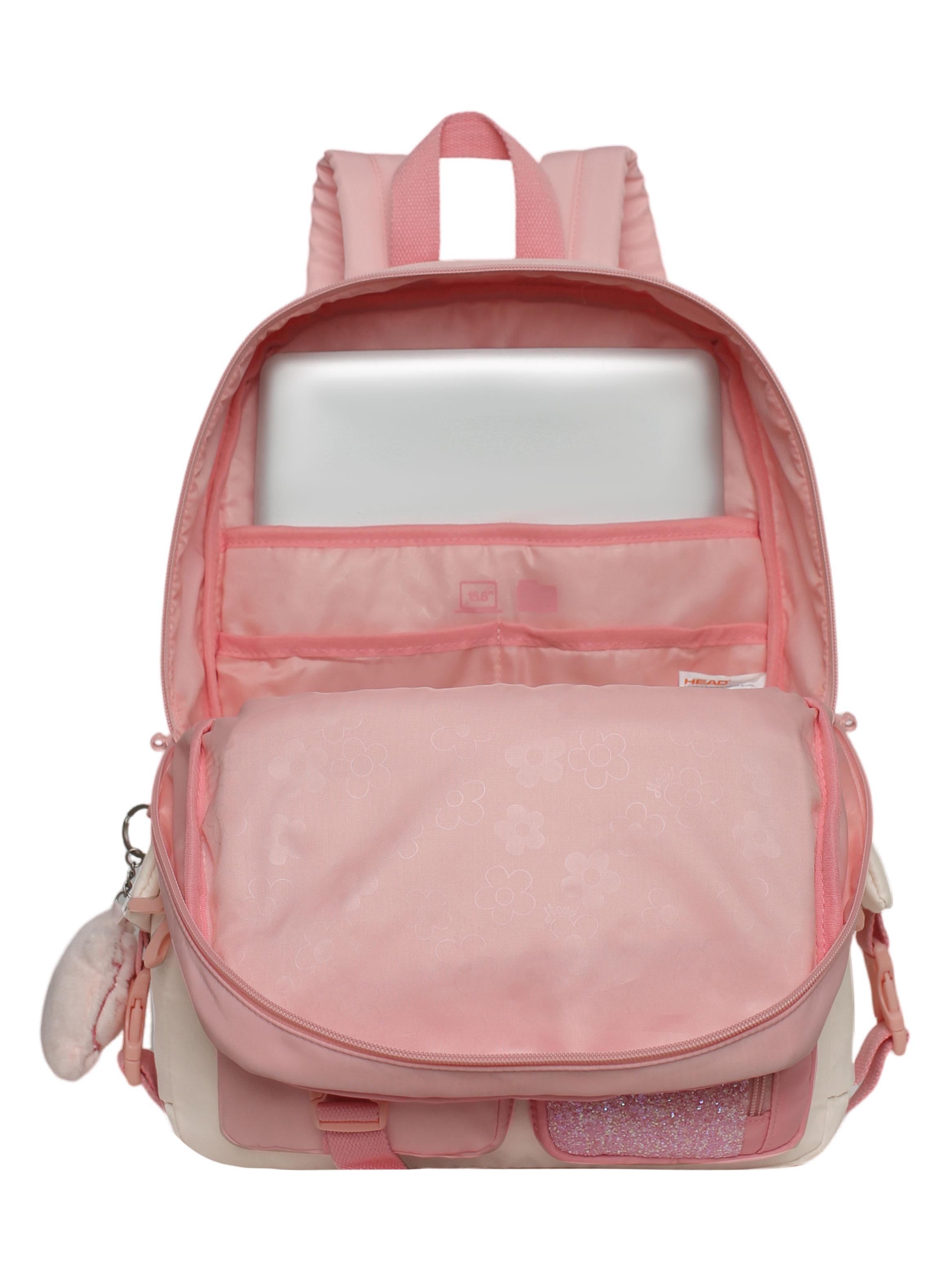 Mochila Teen Fusión Color Block Pink-4