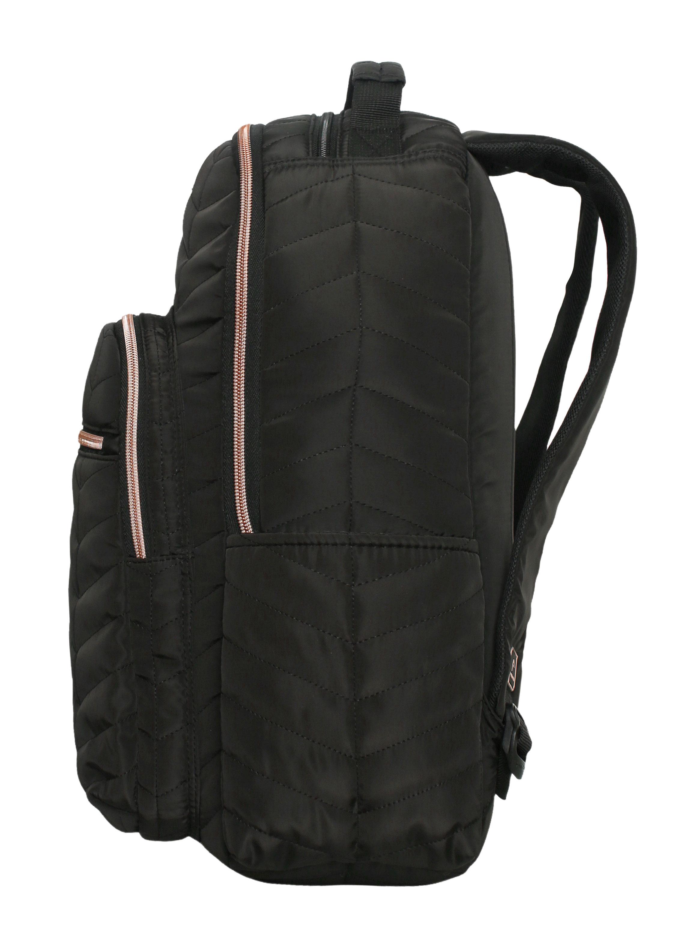 Mochila Impreza Negro Rose Gold-2